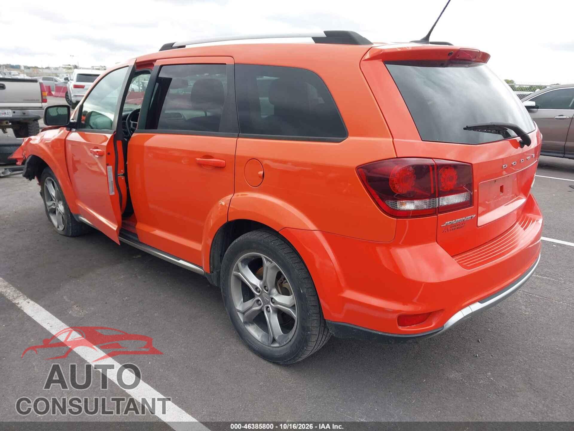 DODGE JOURNEY 2017 - 3C4PDCGB4HT619985