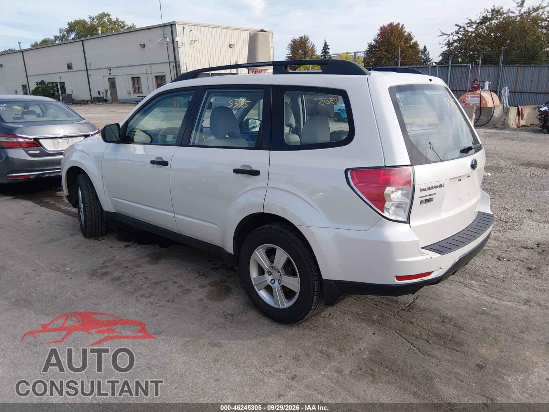 SUBARU FORESTER 2012 - JF2SHBBC2CH412738
