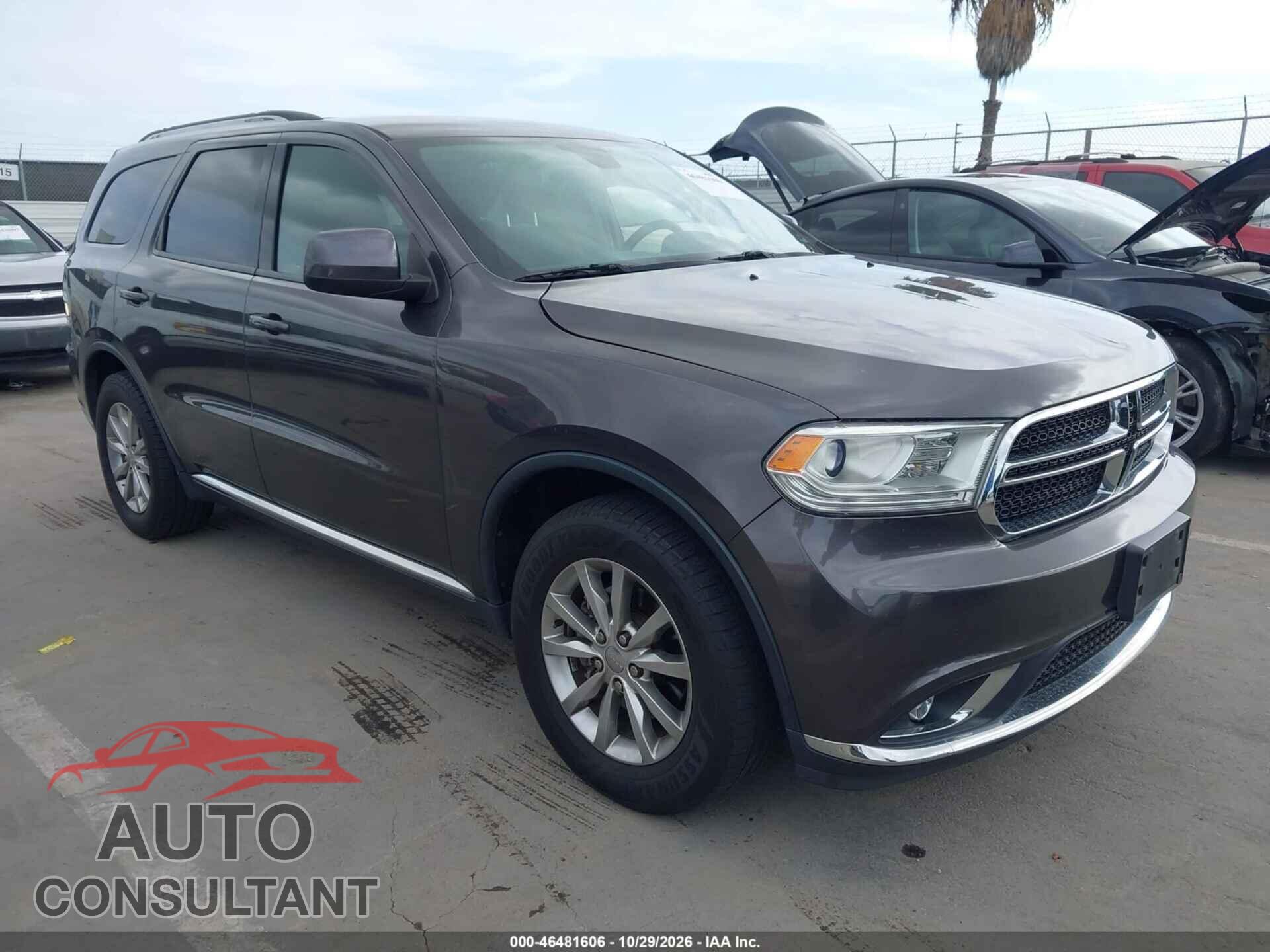 DODGE DURANGO 2017 - 1C4RDHAG5HC638633