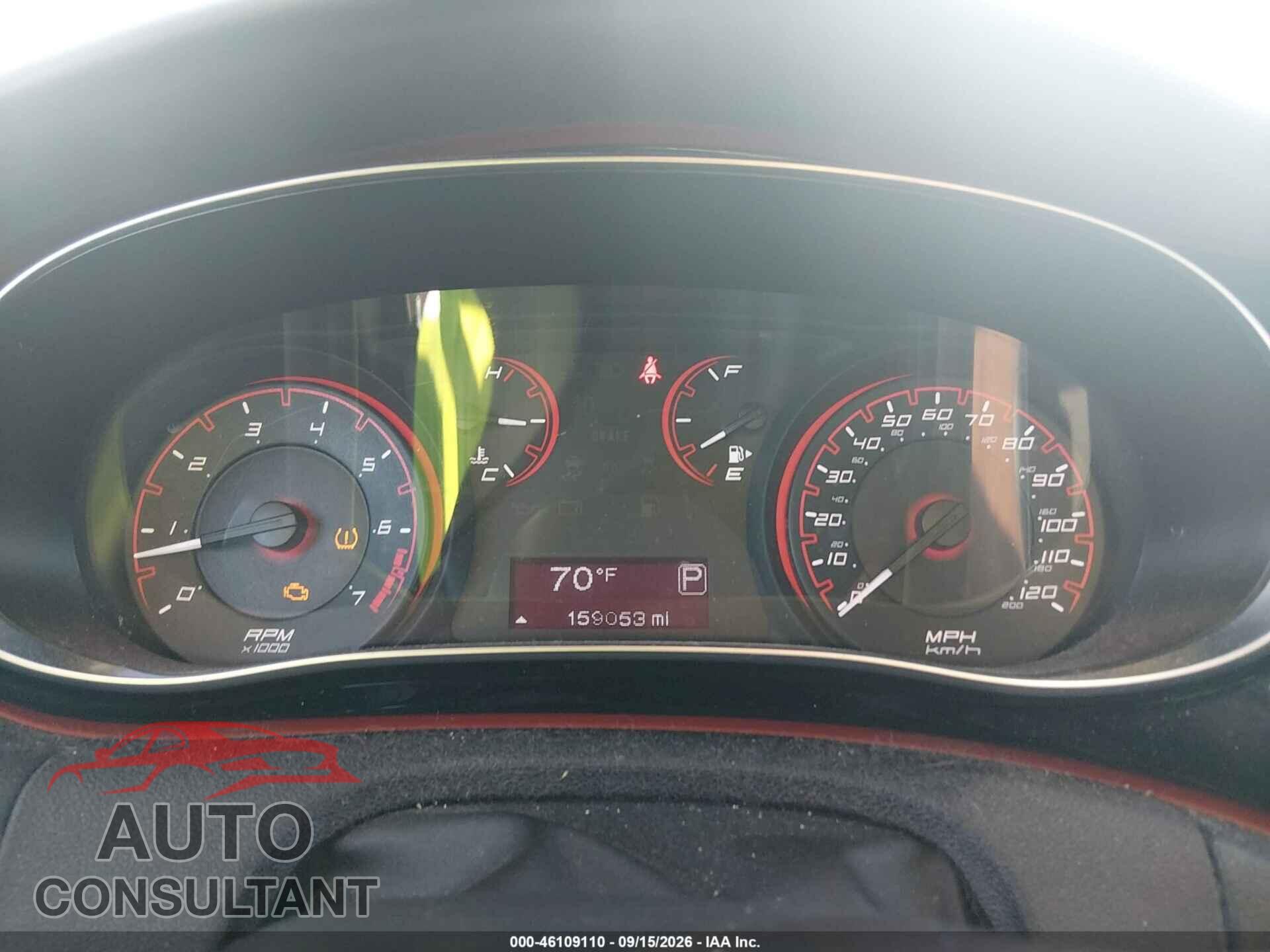 DODGE DART 2014 - 1C3CDFAA5ED768301