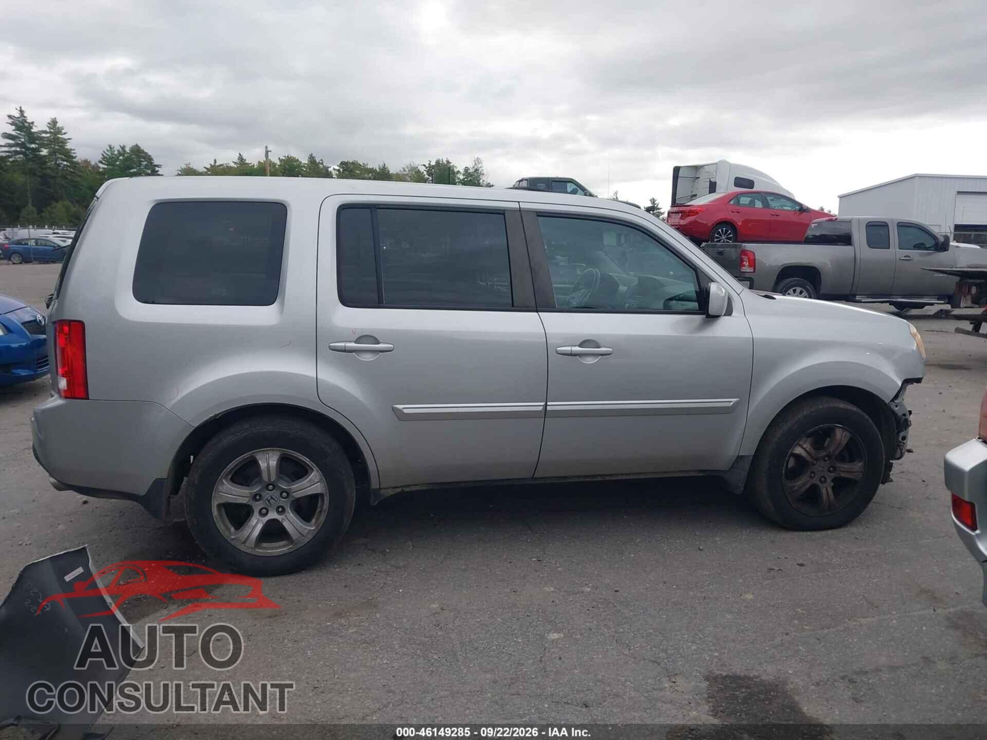 HONDA PILOT 2012 - 5FNYF4H55CB042128
