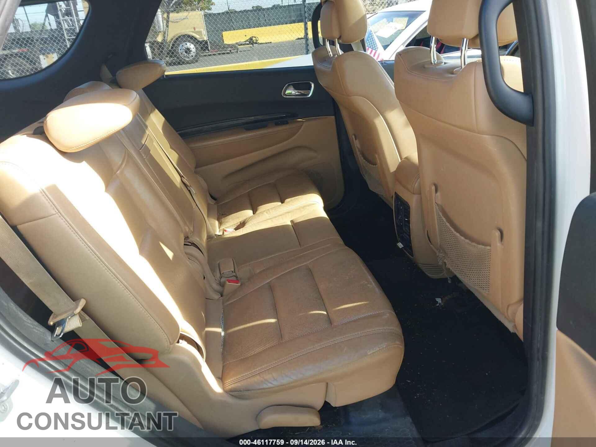 DODGE DURANGO 2012 - 1C4RDJEG7CC361476