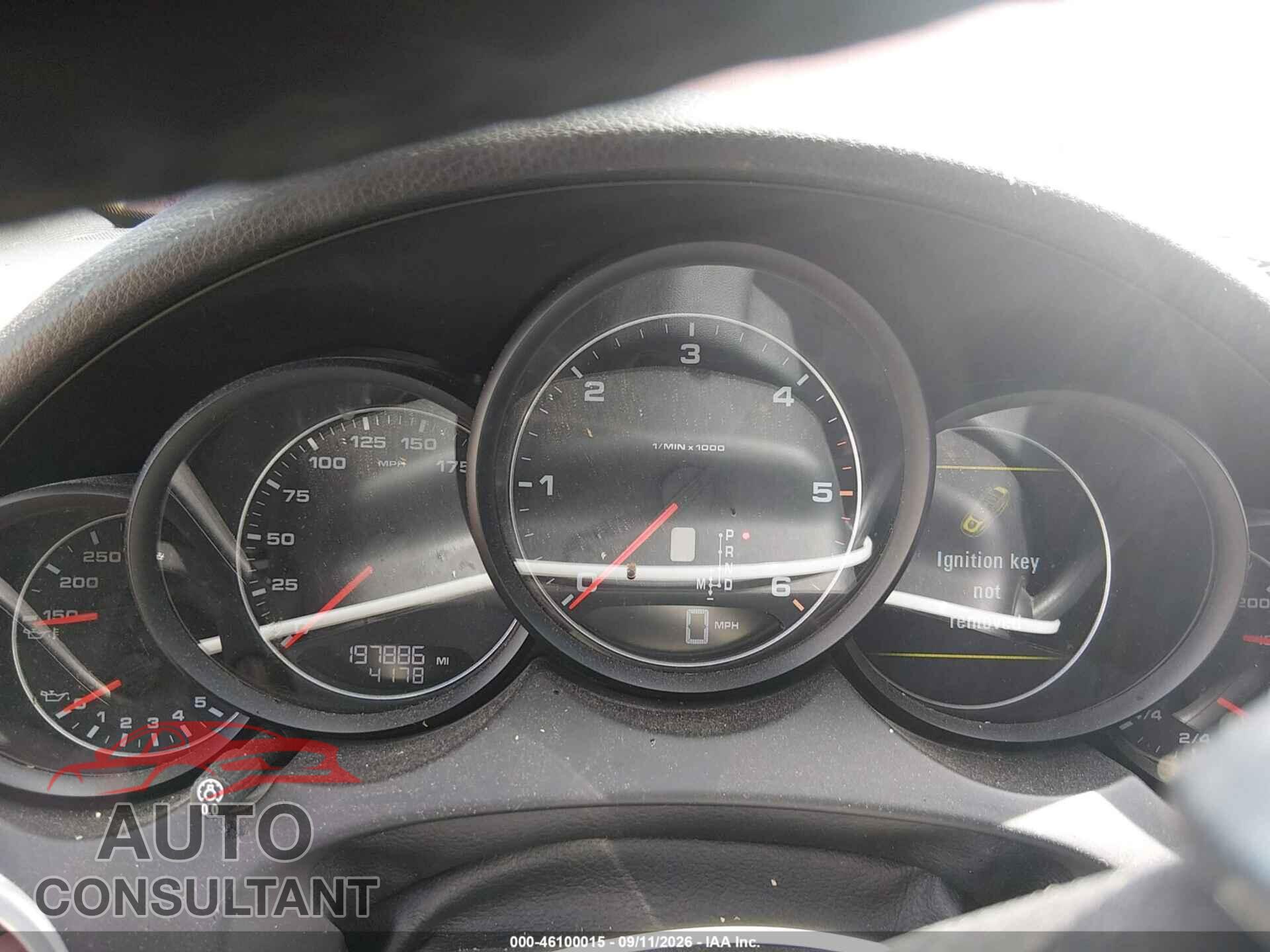 PORSCHE CAYENNE 2013 - WP1AF2A23DLA36573