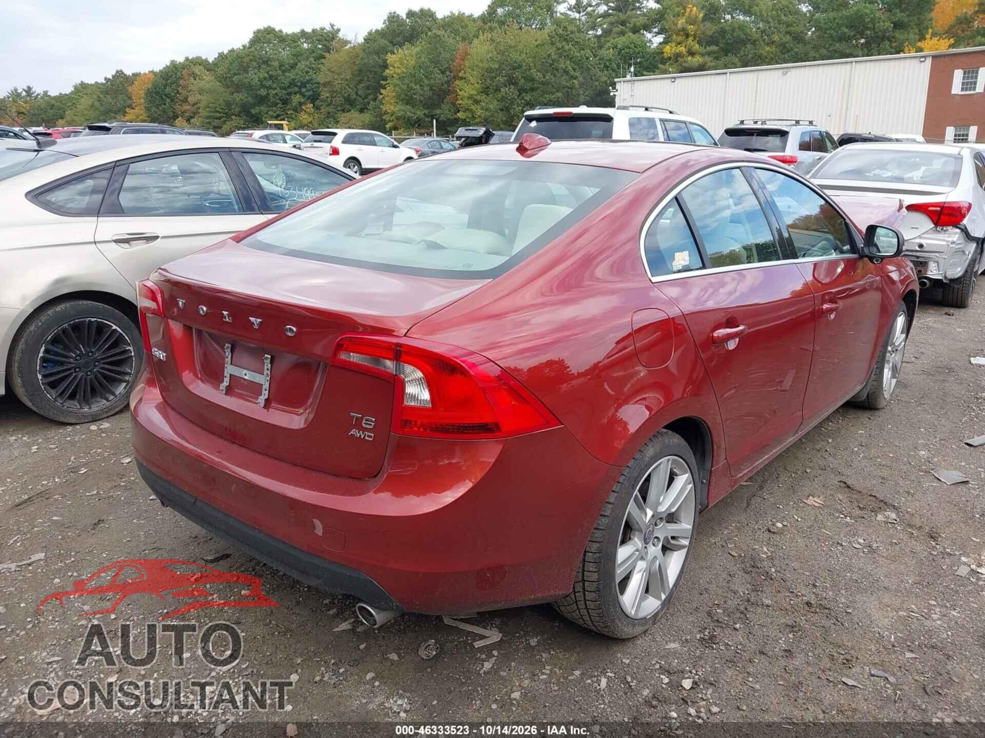 VOLVO S60 2012 - YV1902FH0C2120352