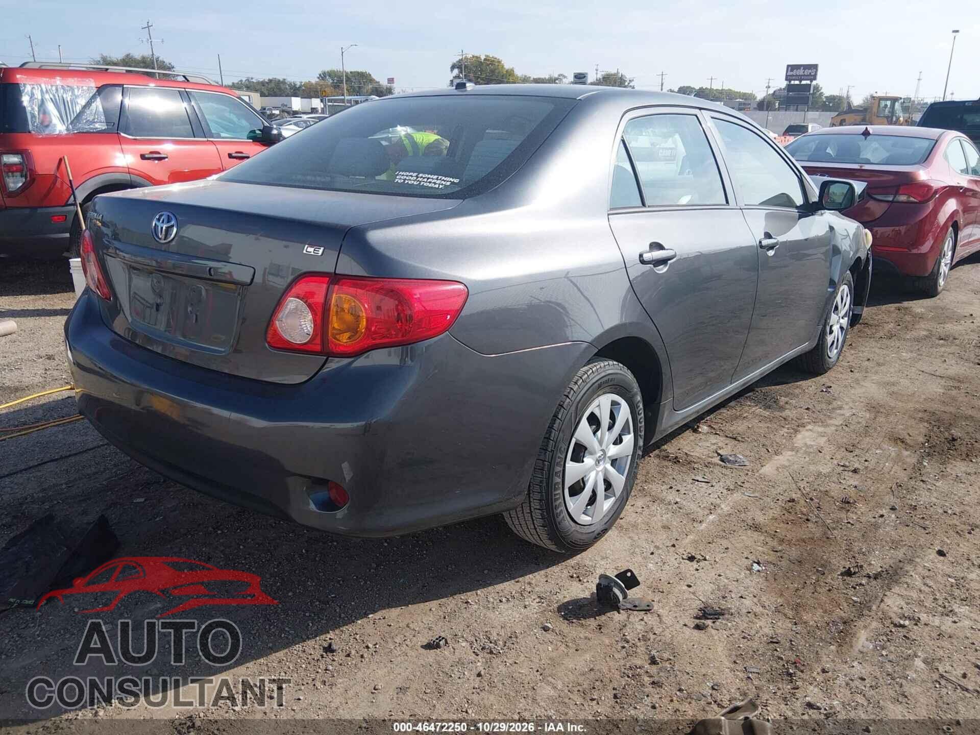 TOYOTA COROLLA 2010 - 2T1BU4EE2AC199293