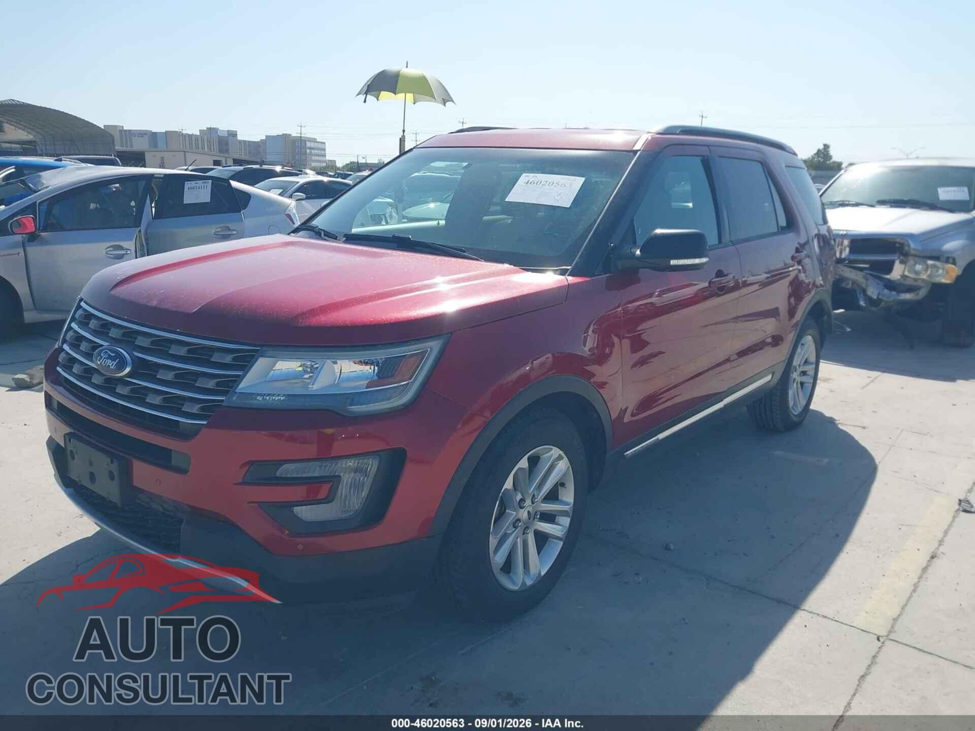 FORD EXPLORER 2016 - 1FM5K7D82GGC65833