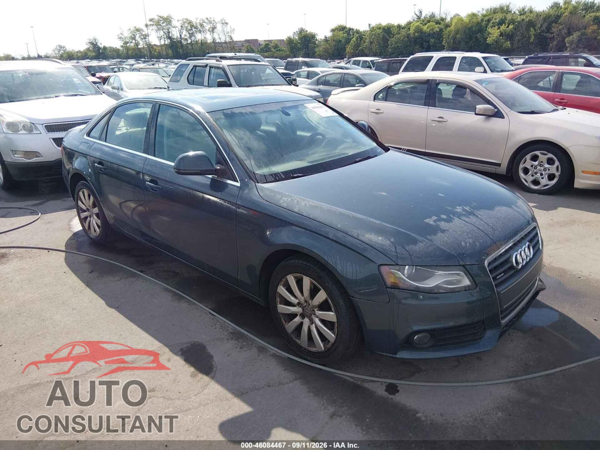 AUDI A4 2009 - WAUSF78K59A095116