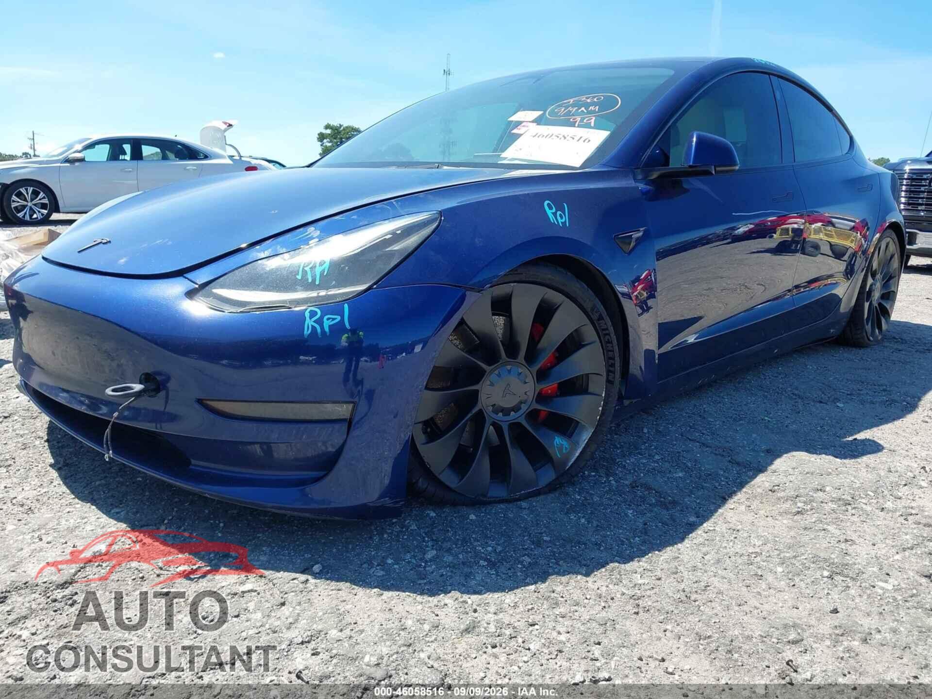 TESLA MODEL 3 2023 - 5YJ3E1EC8PF417515