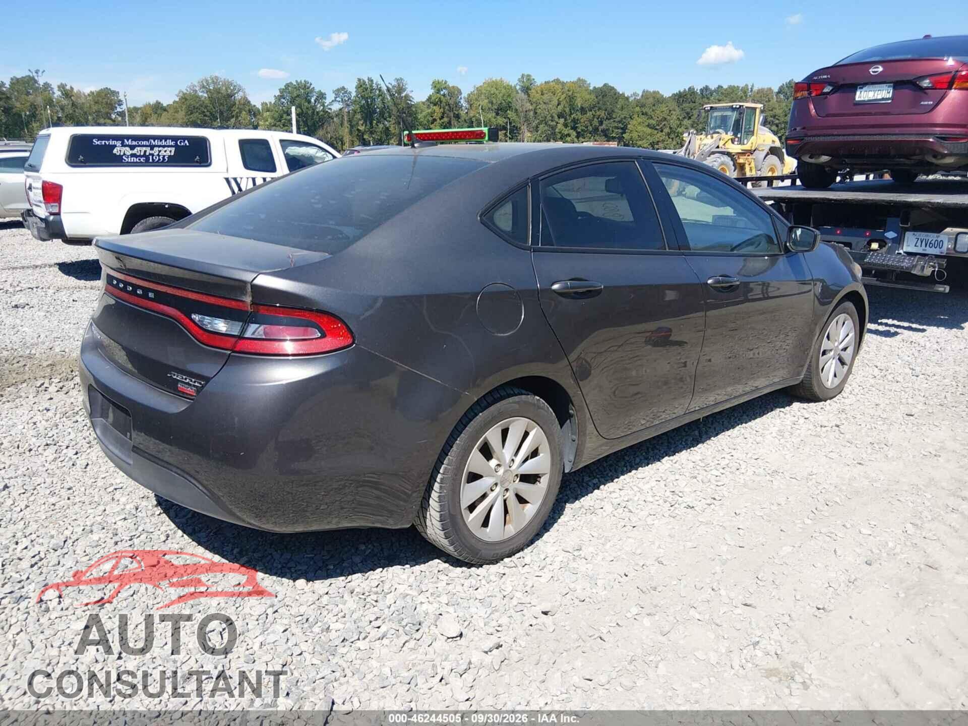 DODGE DART 2015 - 1C3CDFDH7FD131890