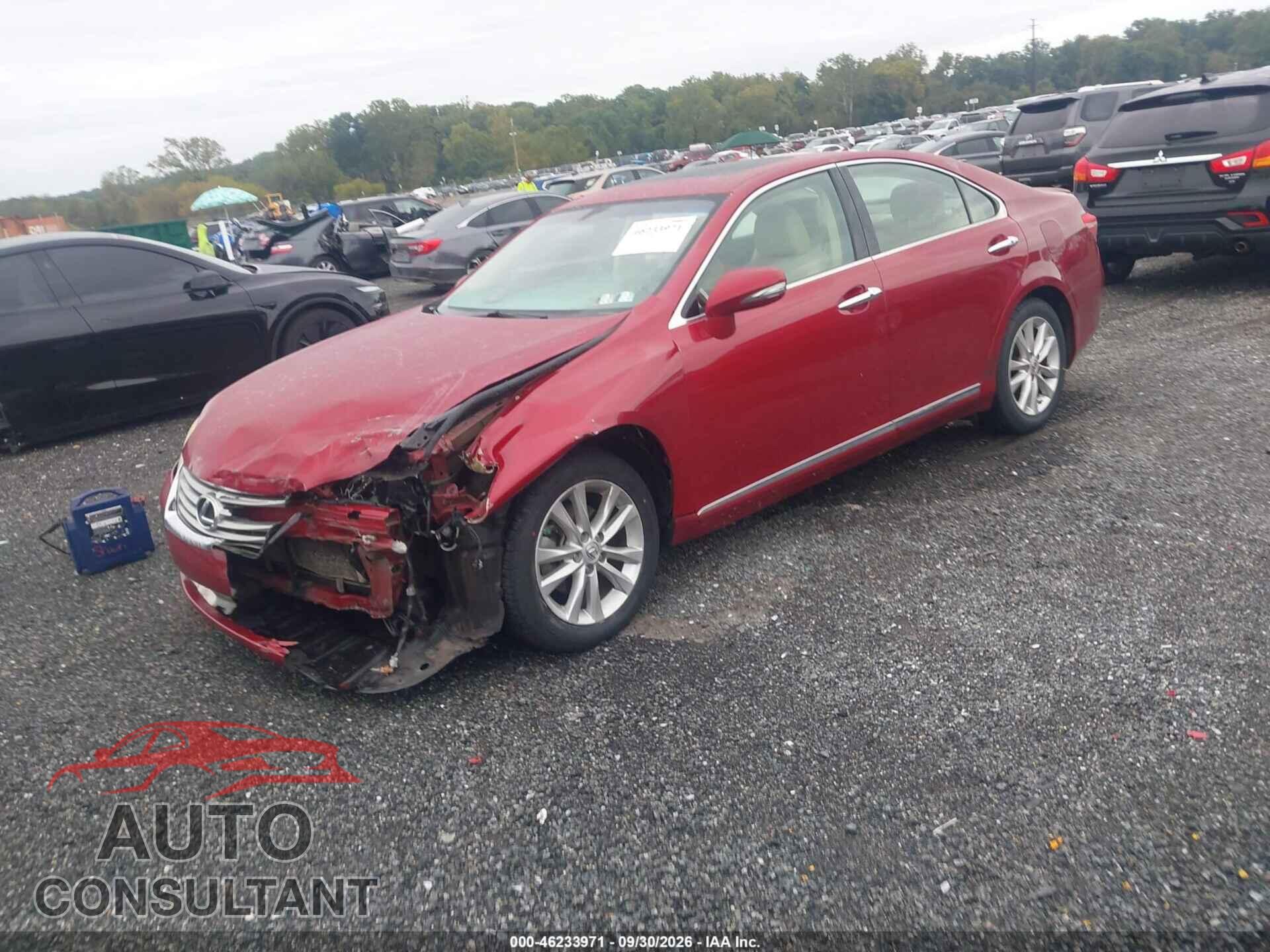 LEXUS ES 350 2011 - JTHBK1EG3B2417178