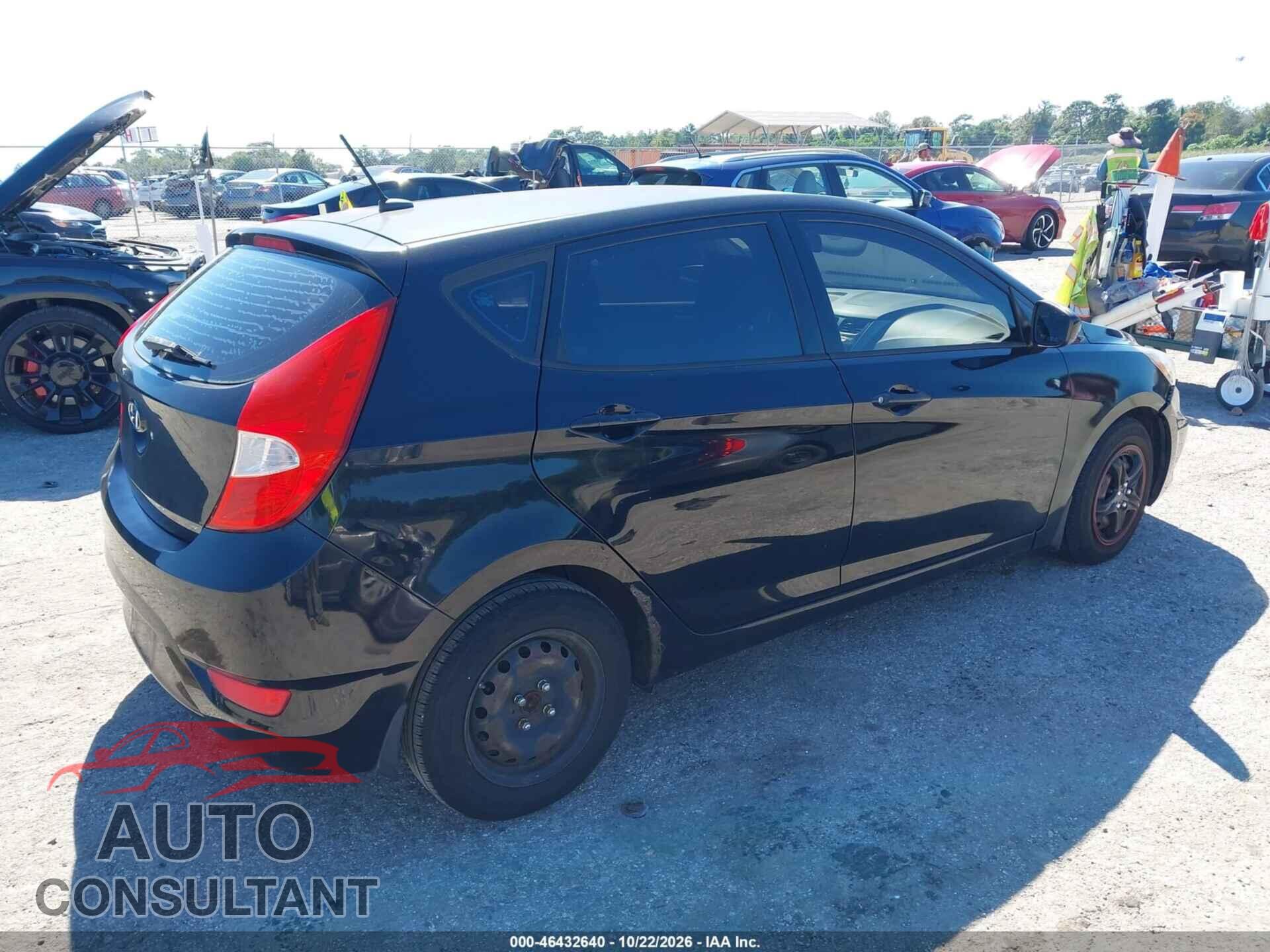 HYUNDAI ACCENT 2013 - KMHCT5AE2DU089995