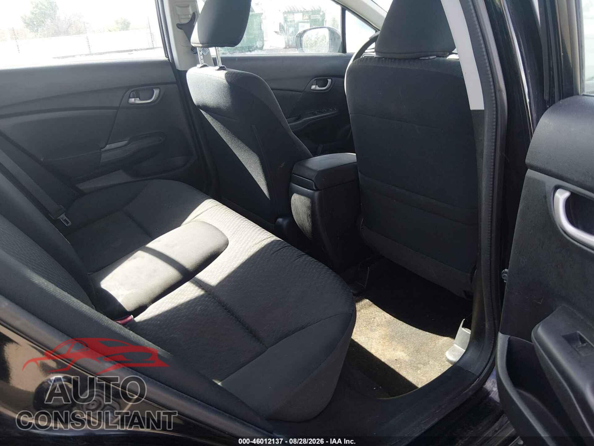 HONDA CIVIC 2014 - 19XFB2F57EE229647