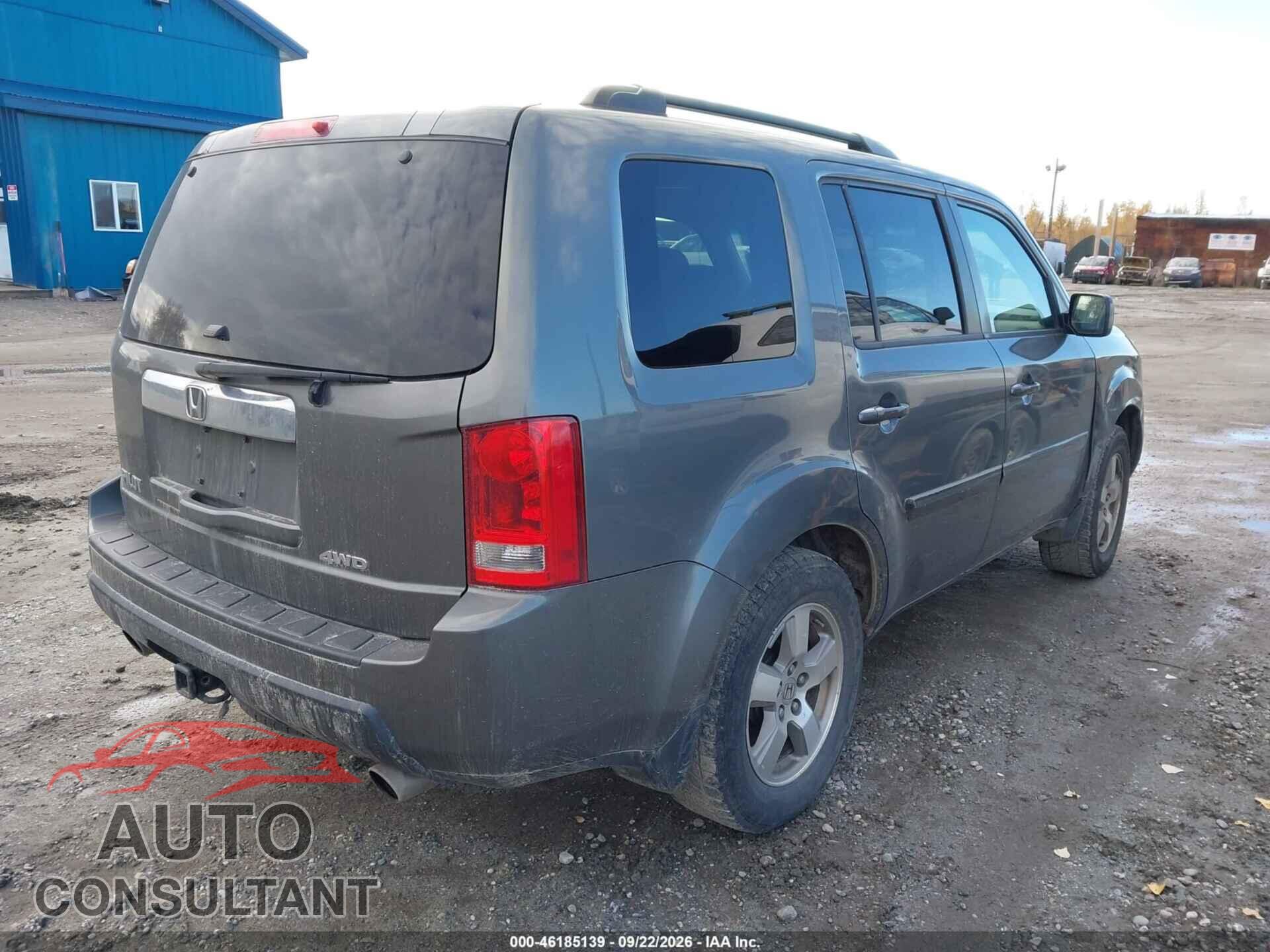 HONDA PILOT 2009 - 5FNYF48629B011954
