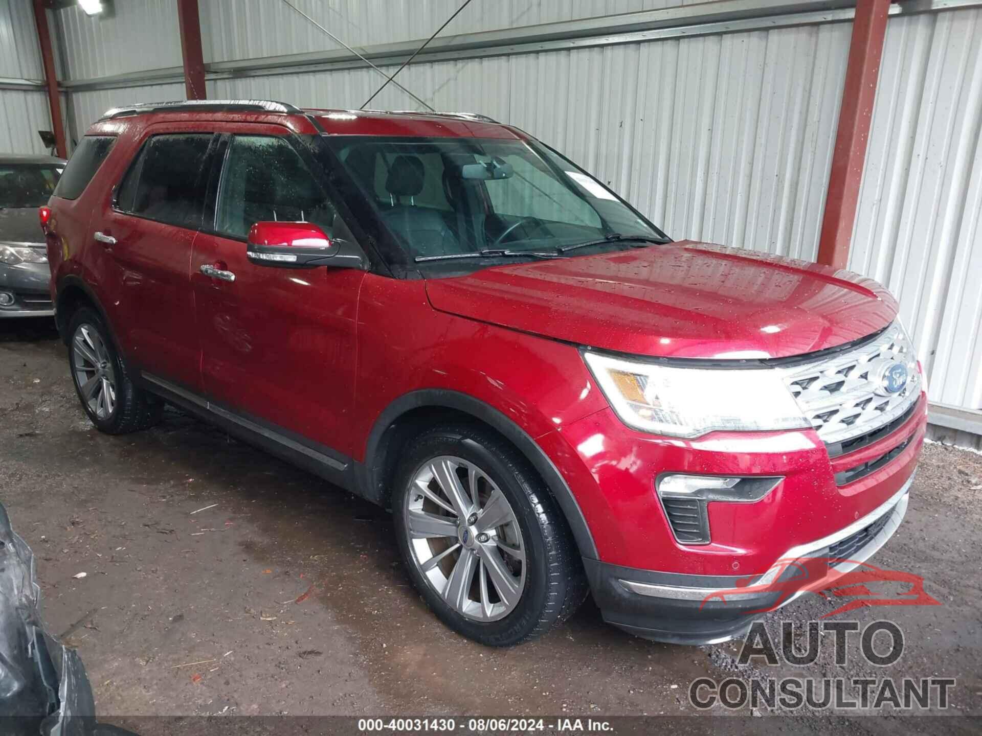 FORD EXPLORER 2018 - 1FM5K7F83JGA16297