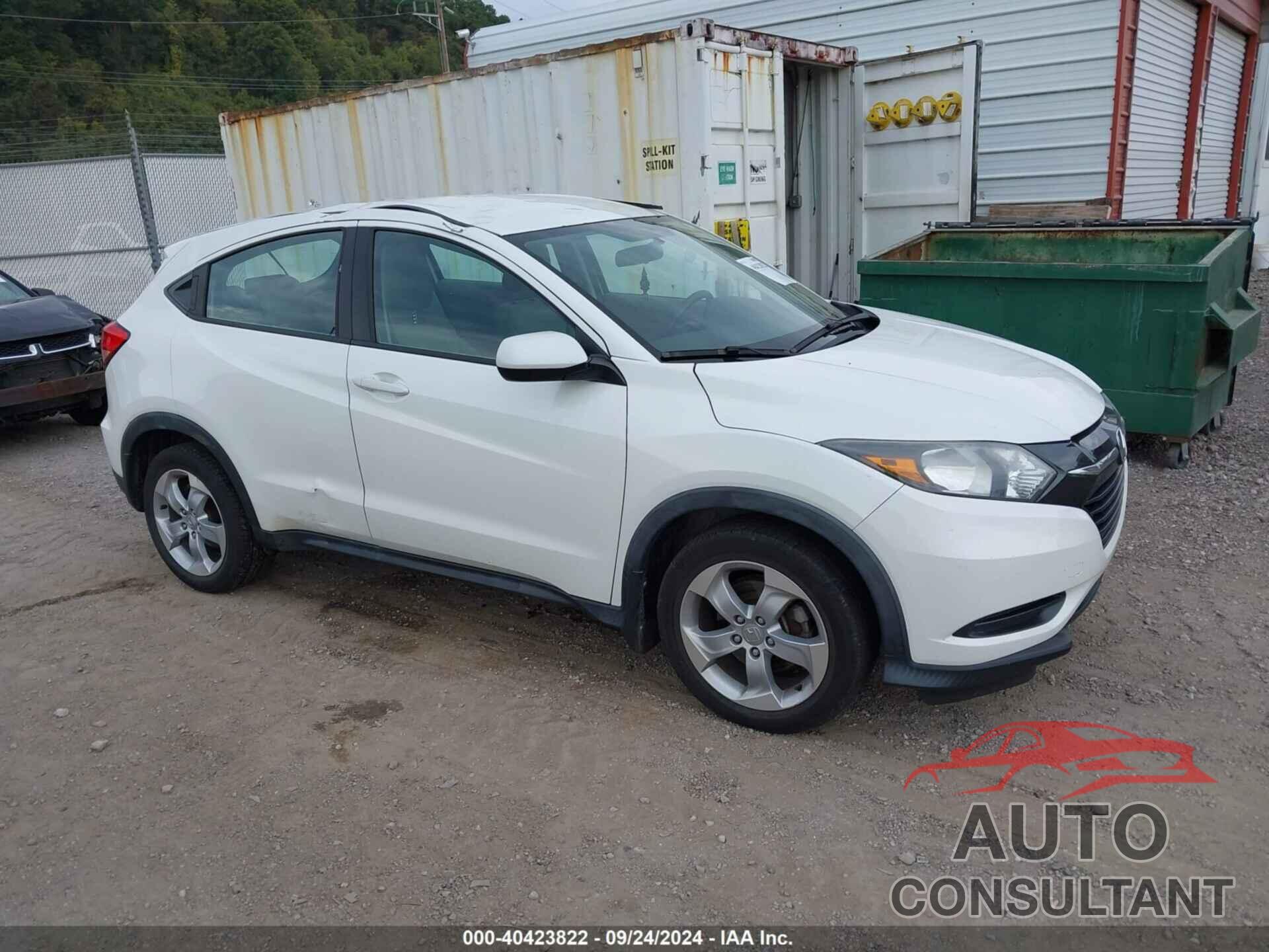 HONDA HR-V 2016 - 3CZRU6H31GM716016