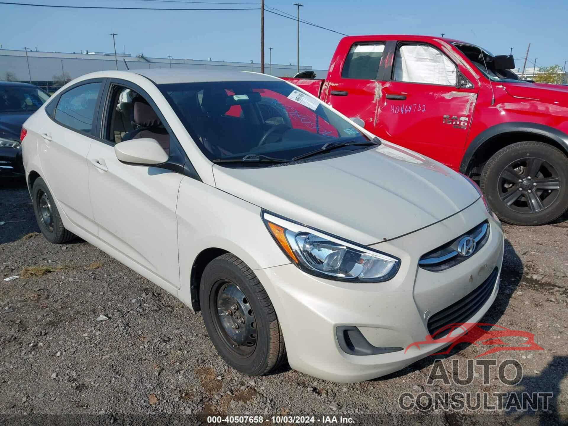 HYUNDAI ACCENT 2016 - KMHCT4AE3GU003849