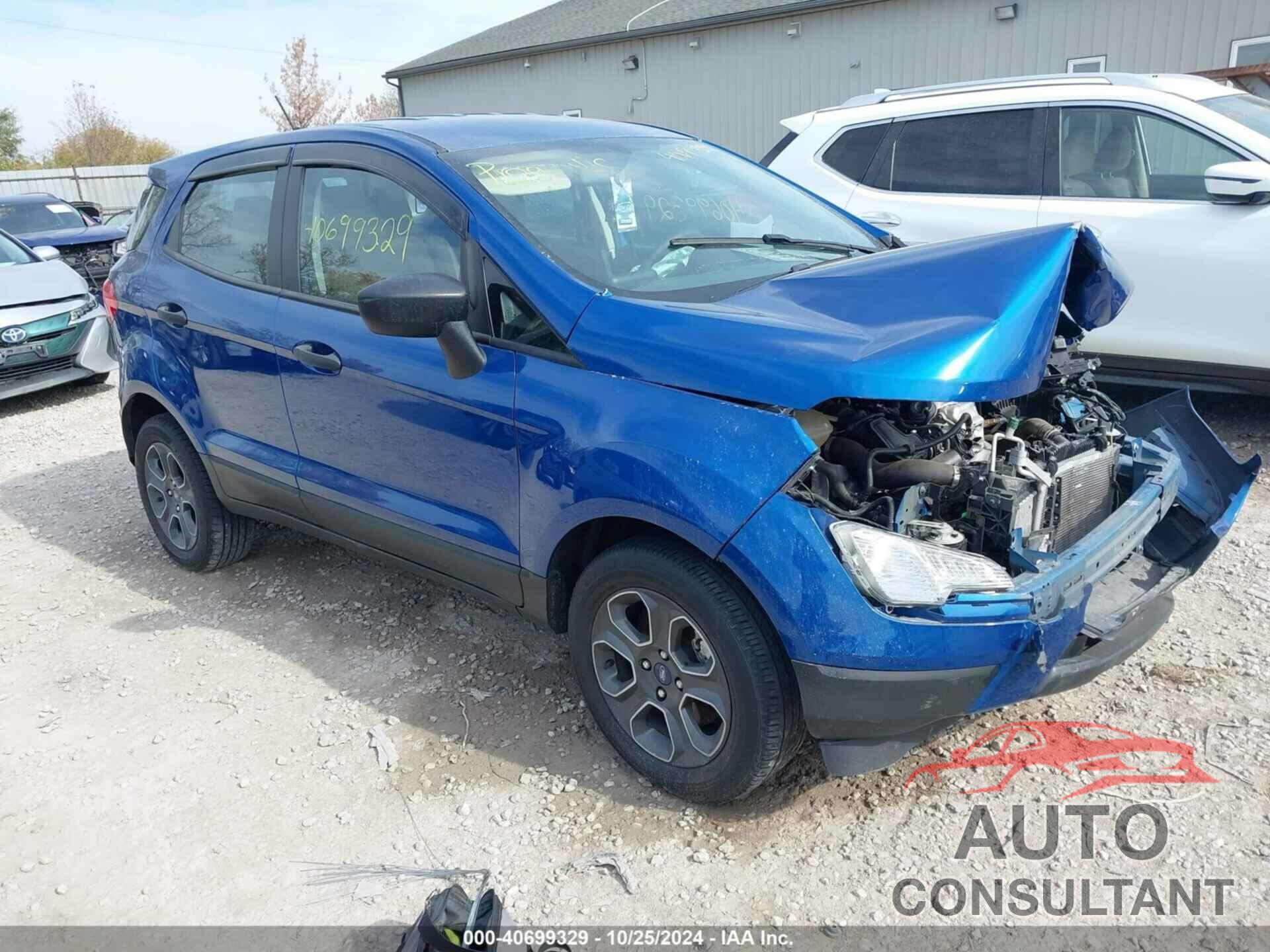 FORD ECOSPORT 2021 - MAJ3S2FE5MC410938