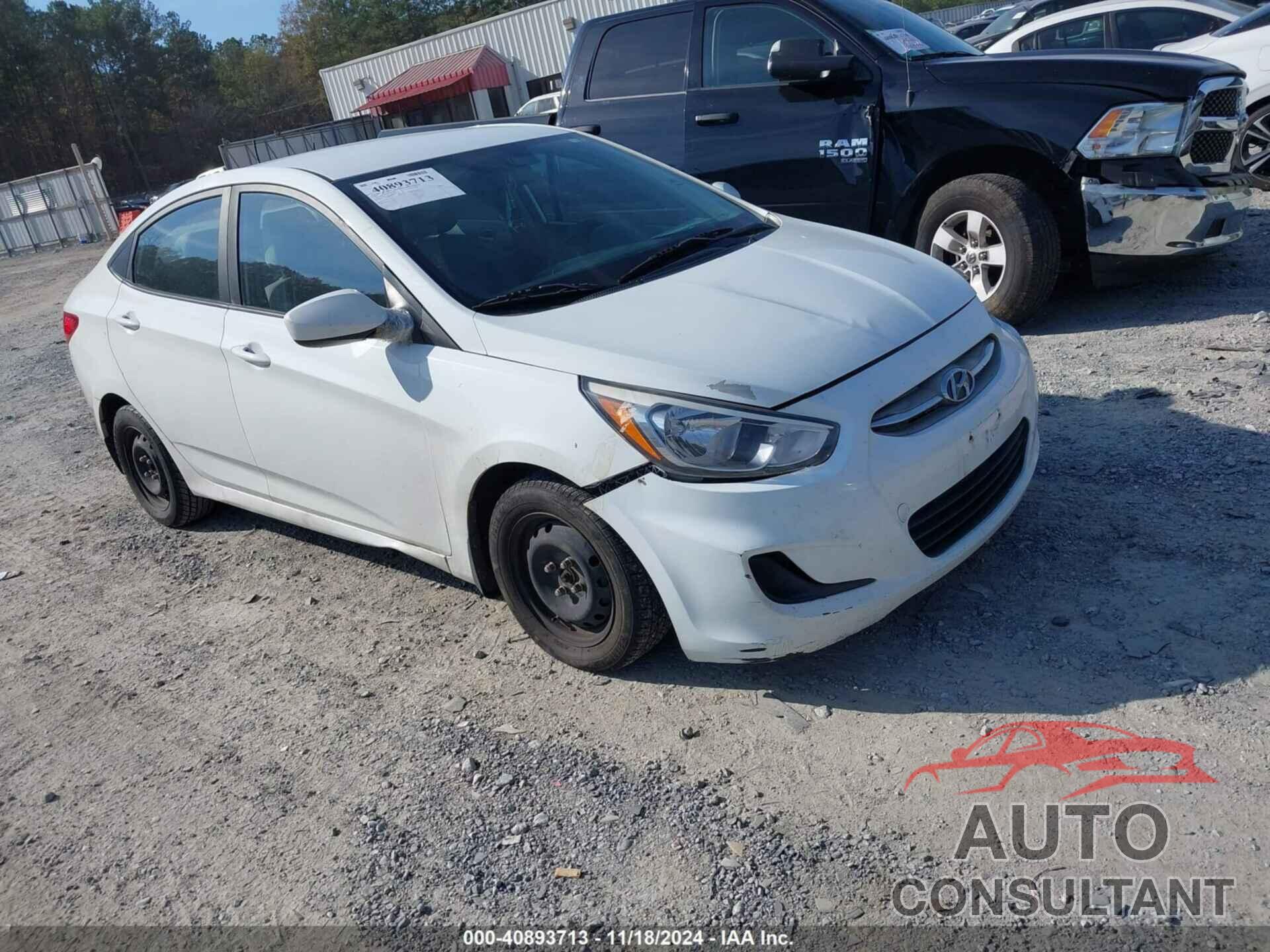 HYUNDAI ACCENT 2016 - KMHCT4AE5GU081629