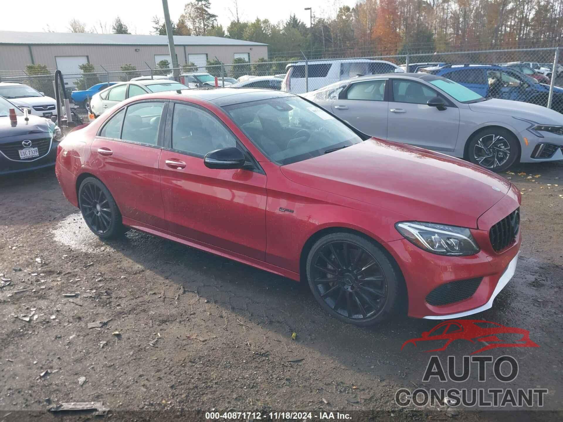 MERCEDES-BENZ C 450 AMG 2016 - 55SWF6EB7GU116733