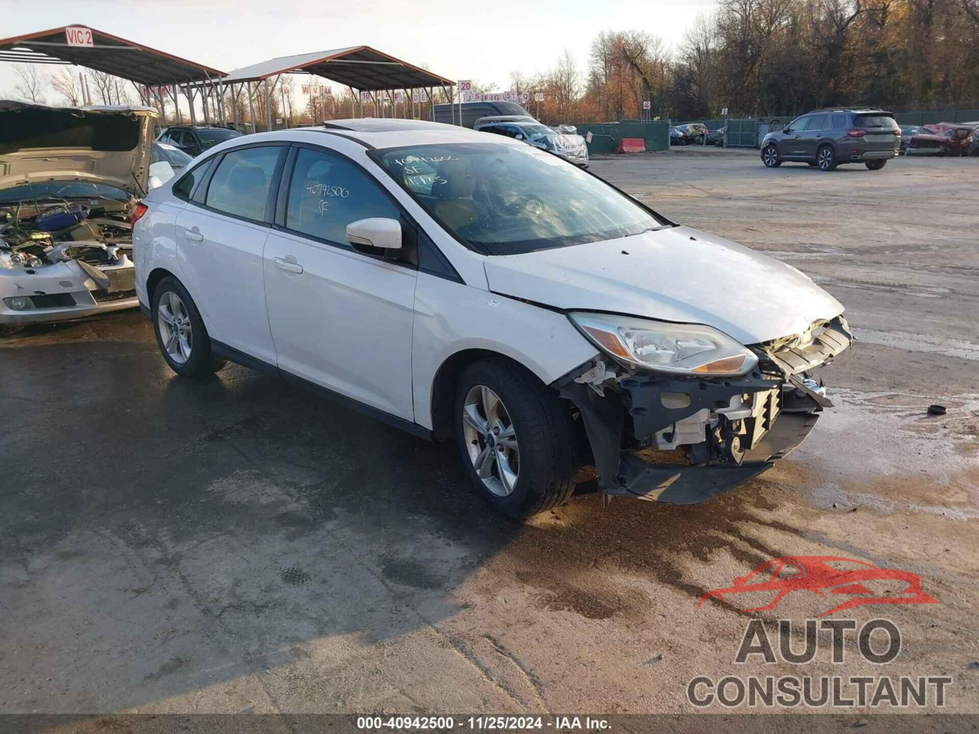 FORD FOCUS 2013 - 1FADP3F27DL308977