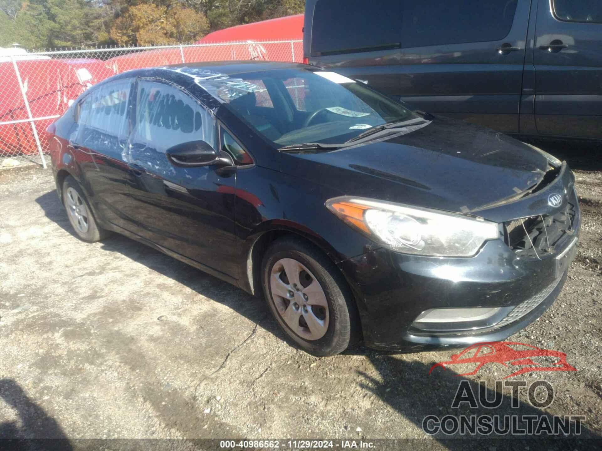 KIA FORTE 2015 - KNAFK4A66F5404802