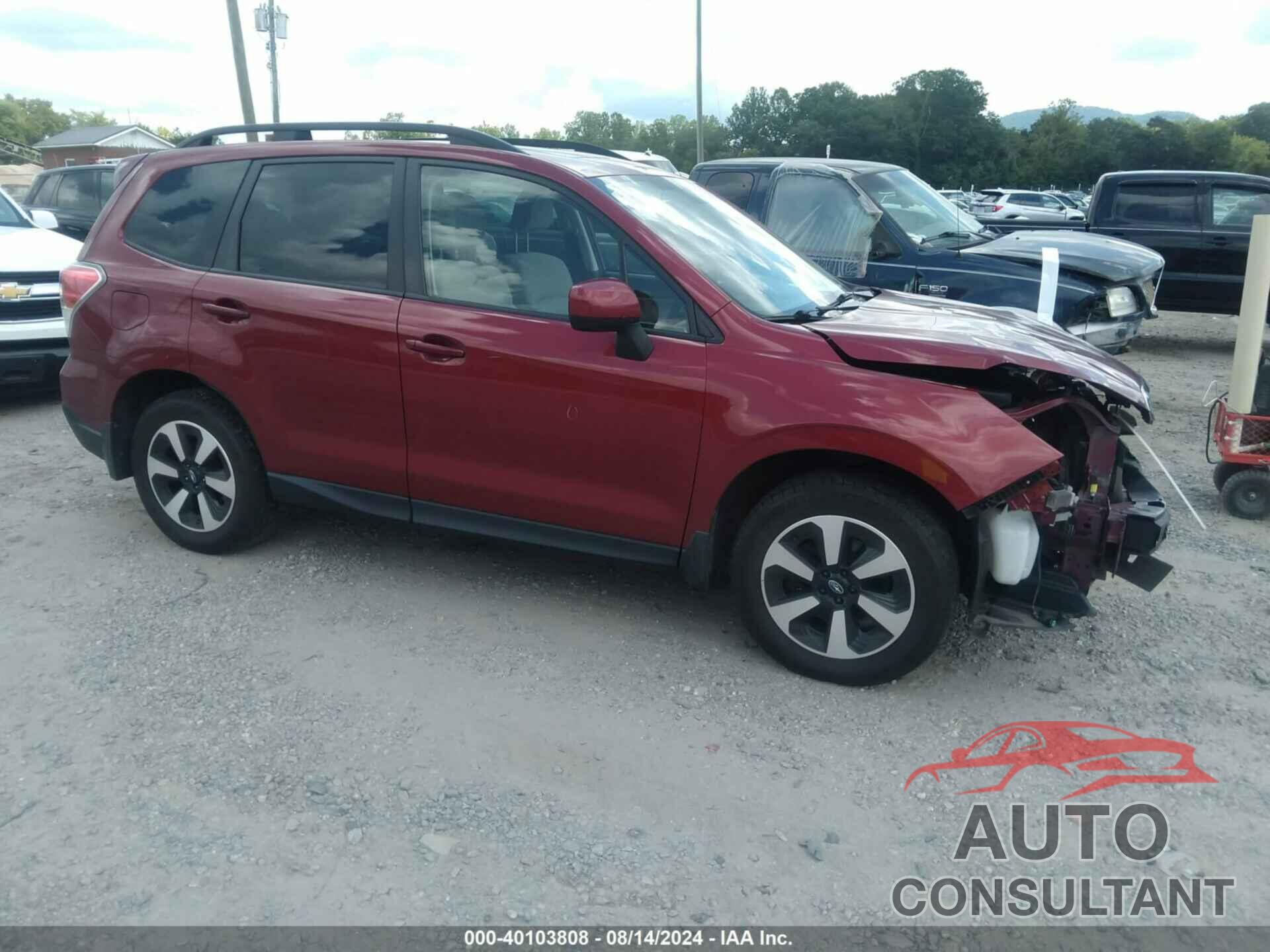 SUBARU FORESTER 2018 - JF2SJAGC6JH469982