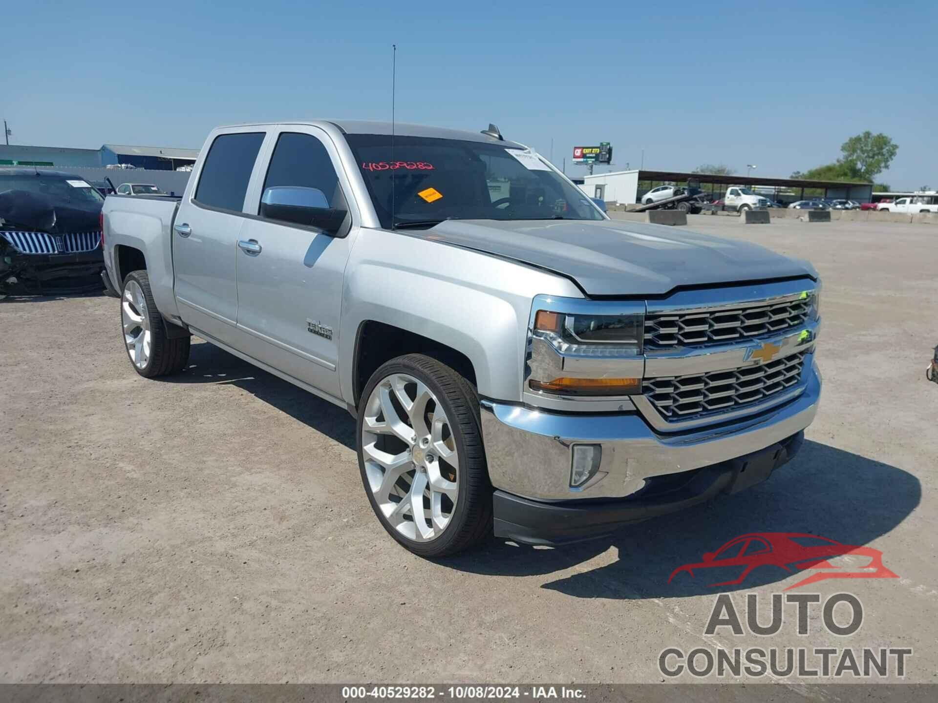 CHEVROLET SILVERADO 1500 2018 - 3GCPCREC9JG181710