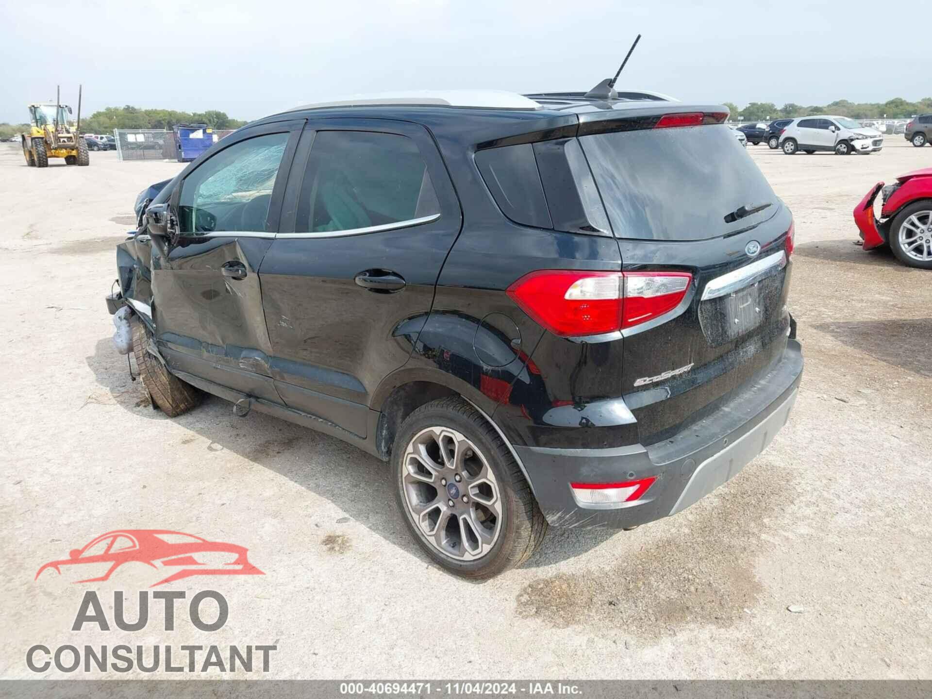 FORD ECOSPORT 2020 - MAJ6S3KL2LC349005
