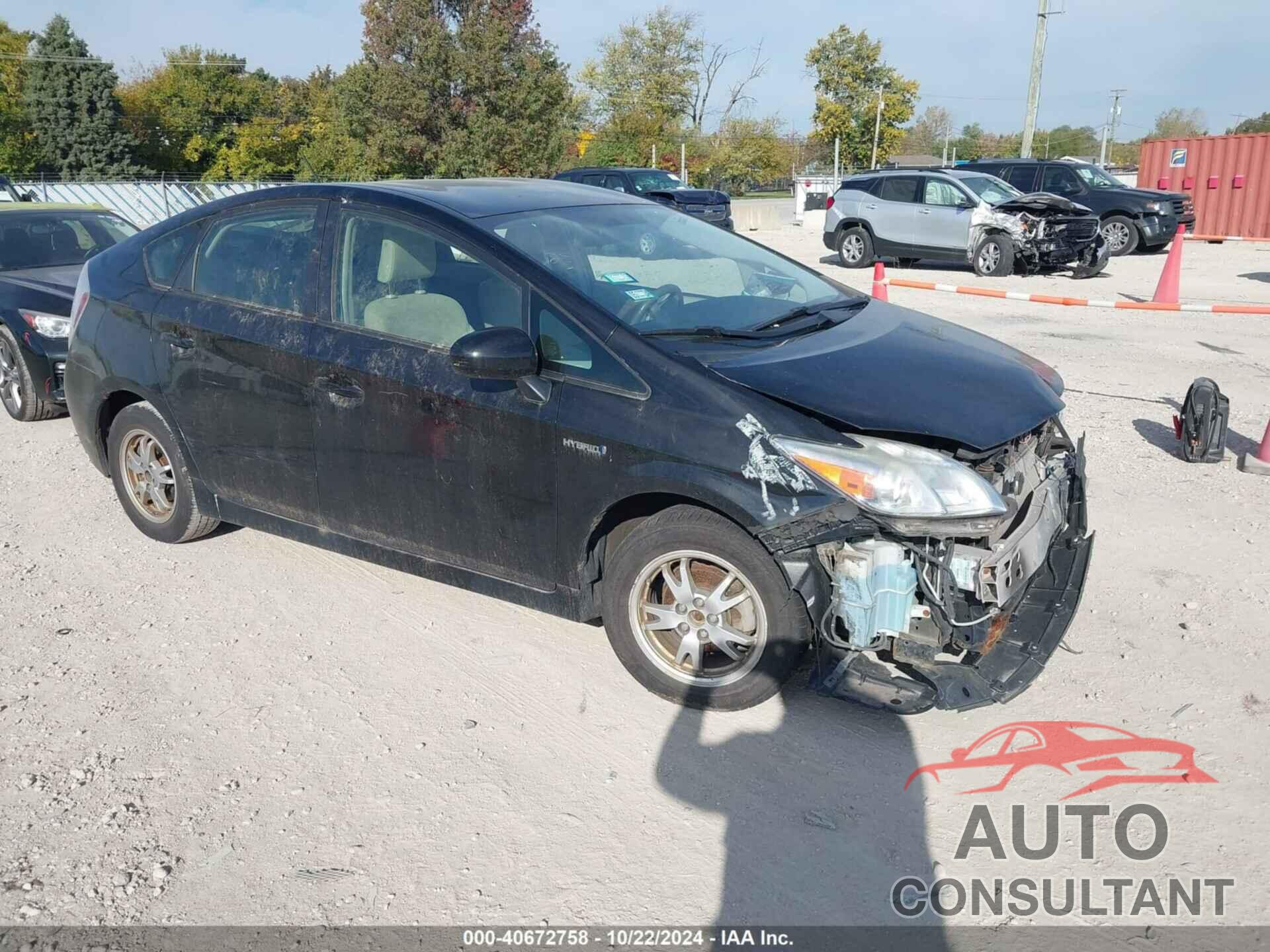 TOYOTA PRIUS 2011 - JTDKN3DU2B5354407