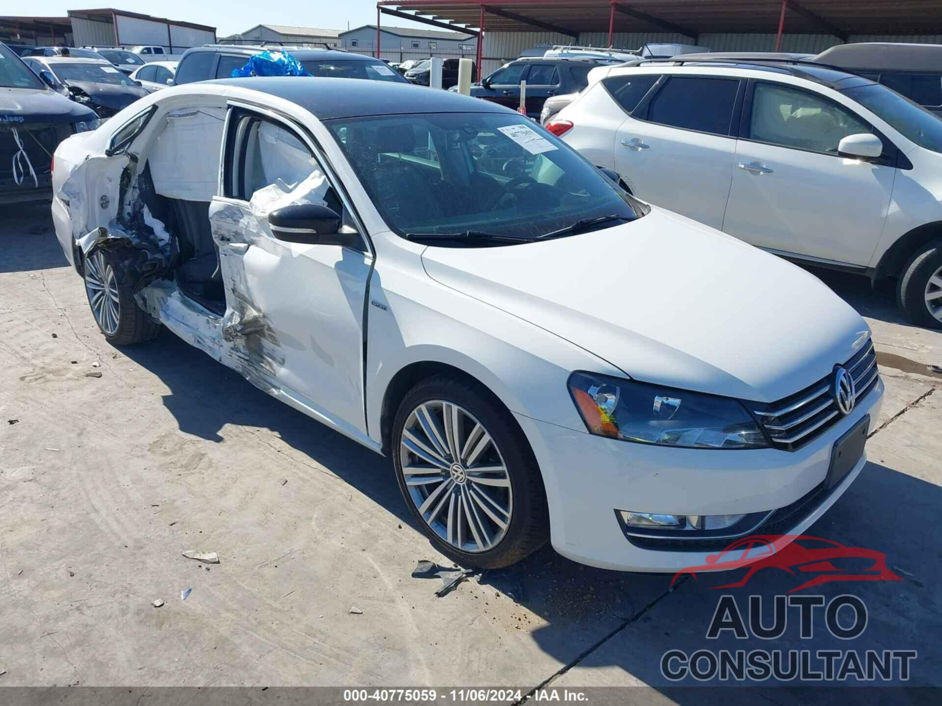 VOLKSWAGEN PASSAT 2015 - 1VWBS7A37FC108348