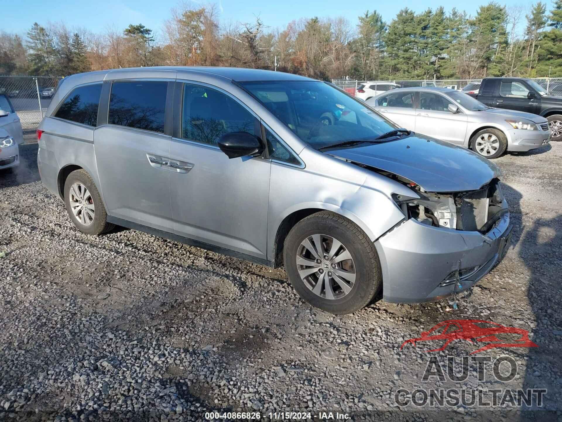 HONDA ODYSSEY 2016 - 5FNRL5H4XGB116613