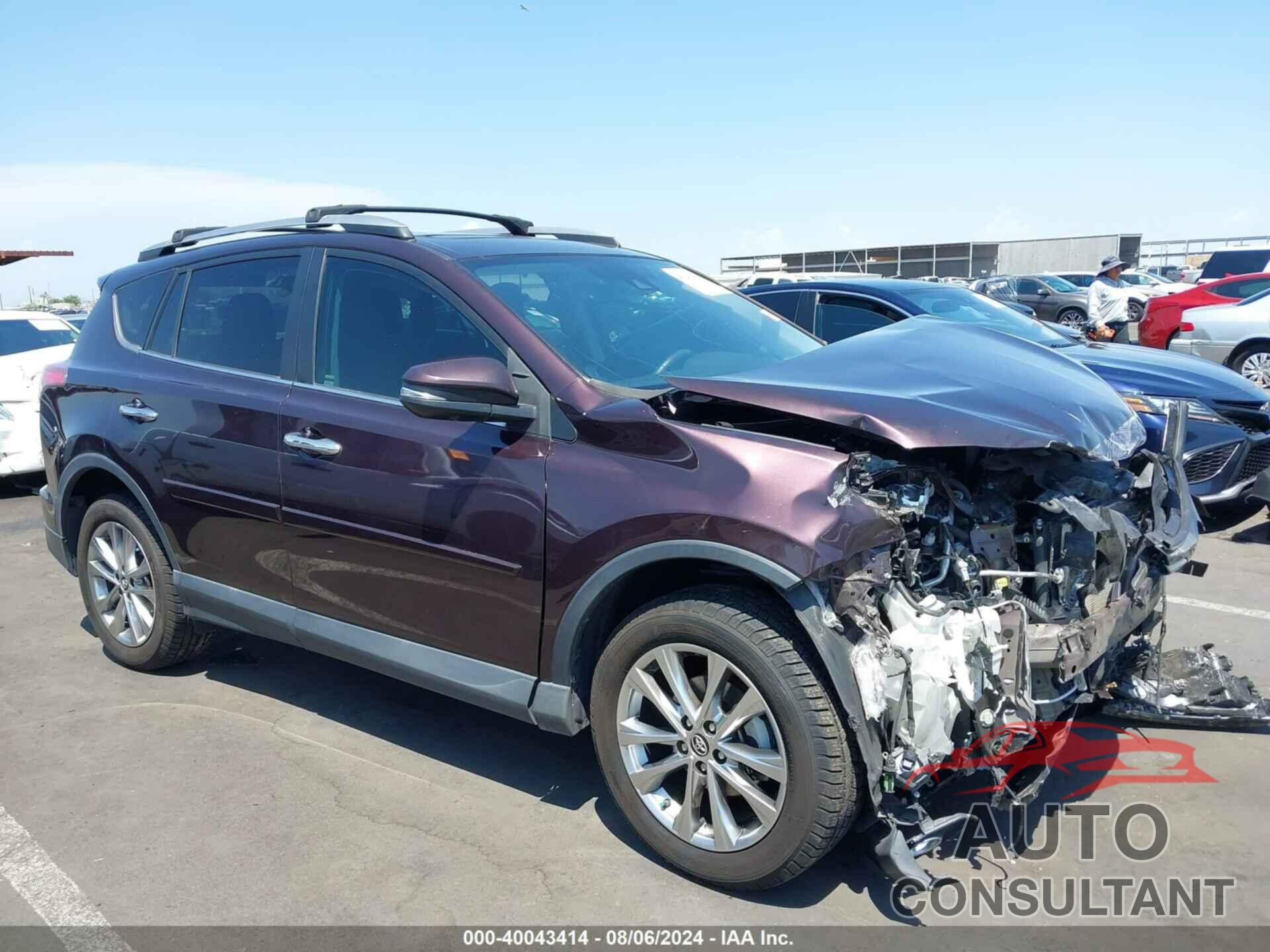 TOYOTA RAV4 2018 - 2T3DFREV0JW757700