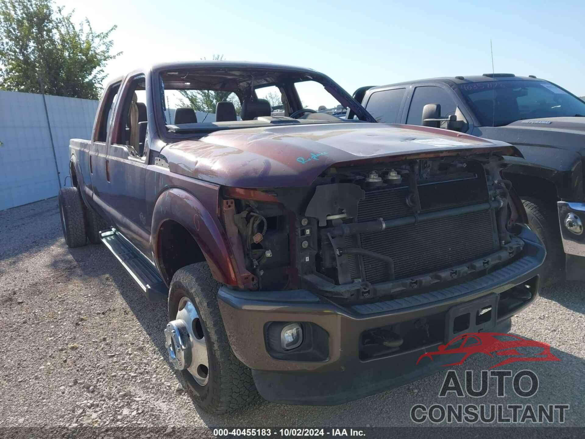 FORD F-350 2016 - 1FT8W3DTXGEB49942