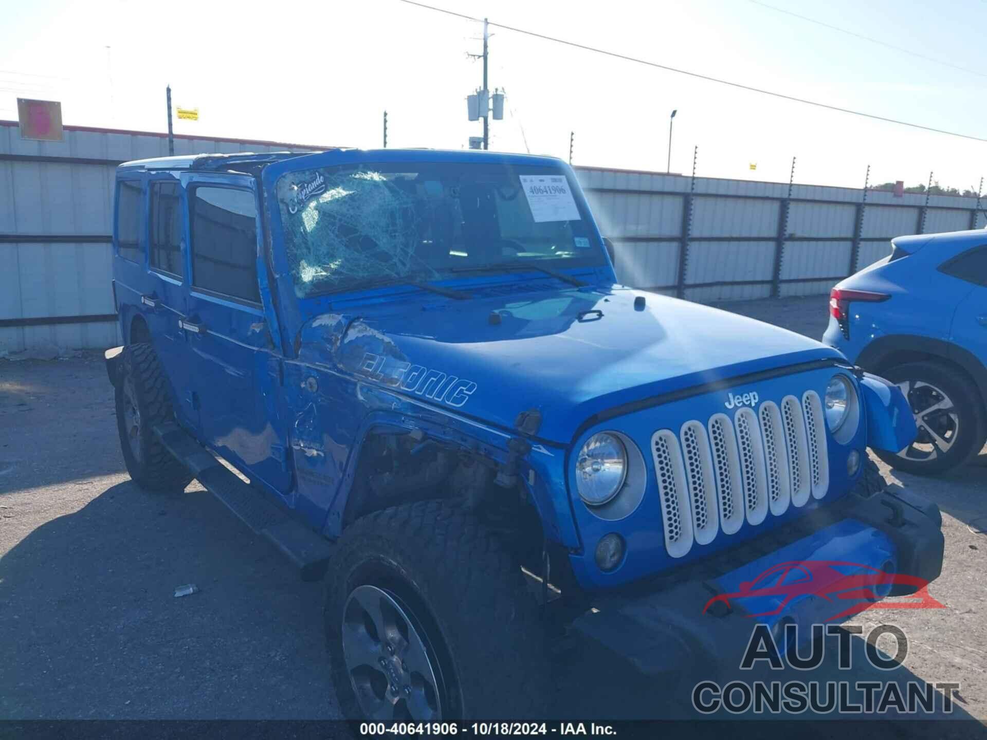 JEEP WRANGLER UNLIMITED 2016 - 1C4BJWEG6GL242492