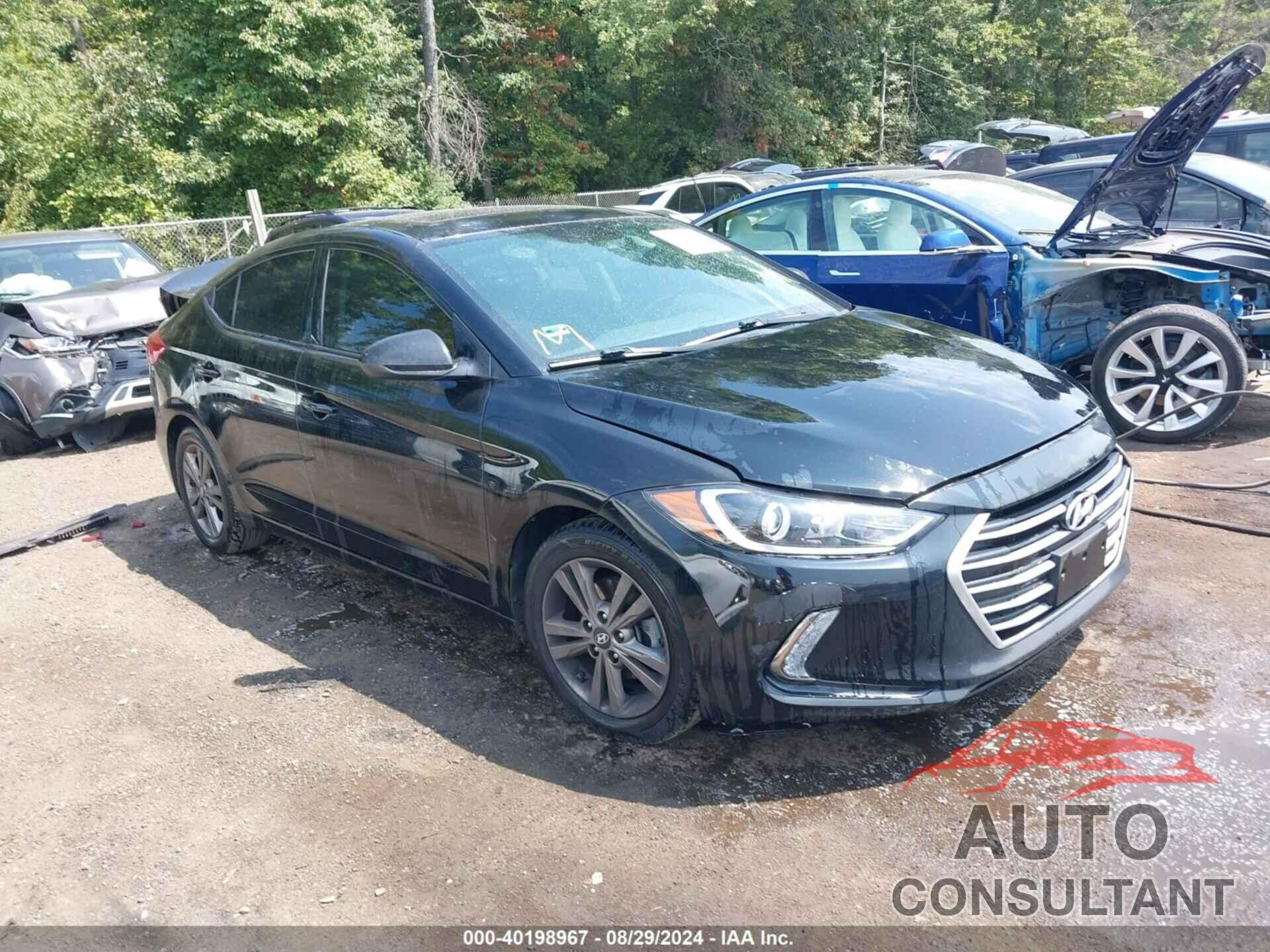 HYUNDAI ELANTRA 2018 - 5NPD84LF7JH314766