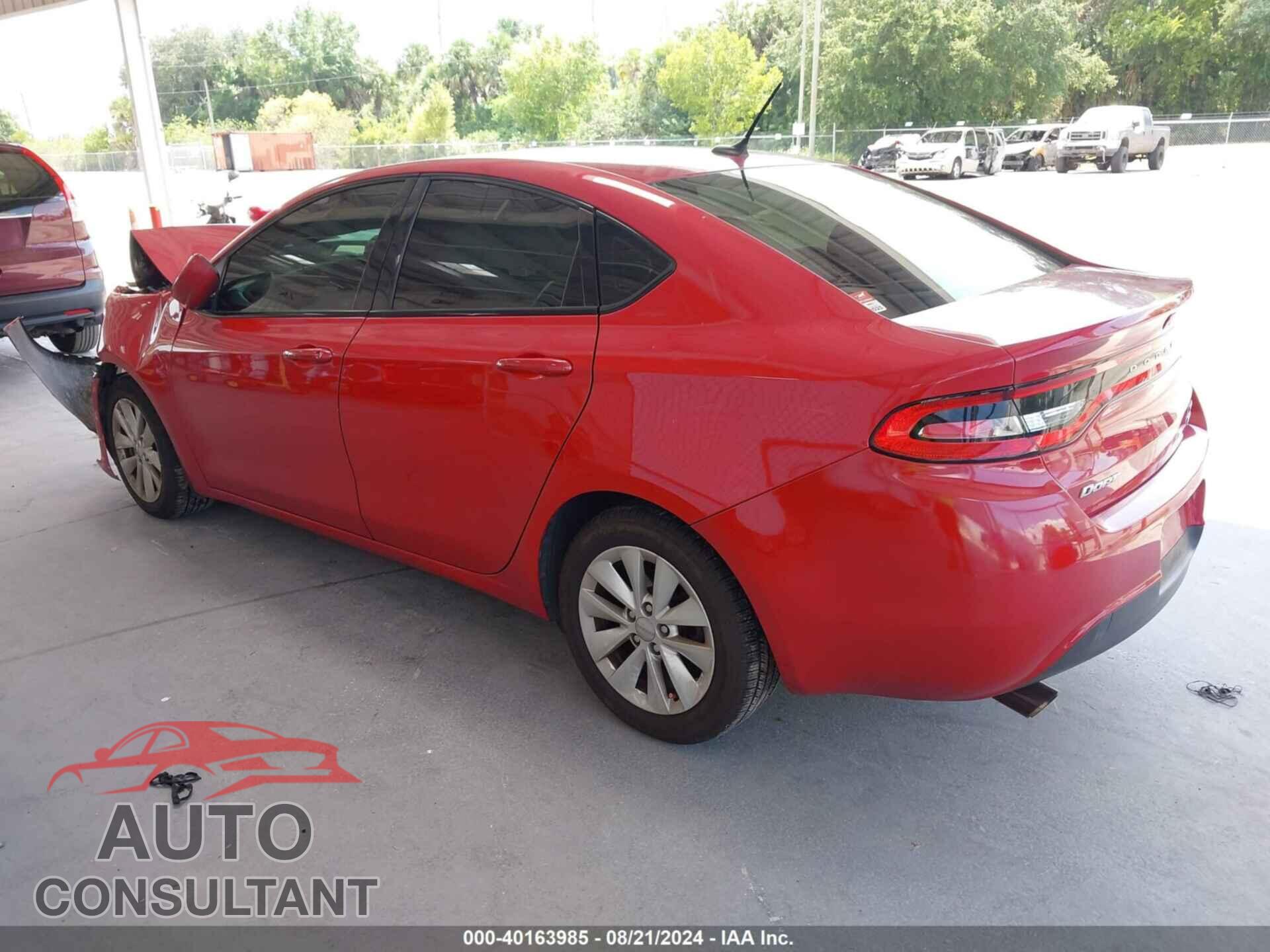 DODGE DART 2014 - 1C3CDFBB8ED894837