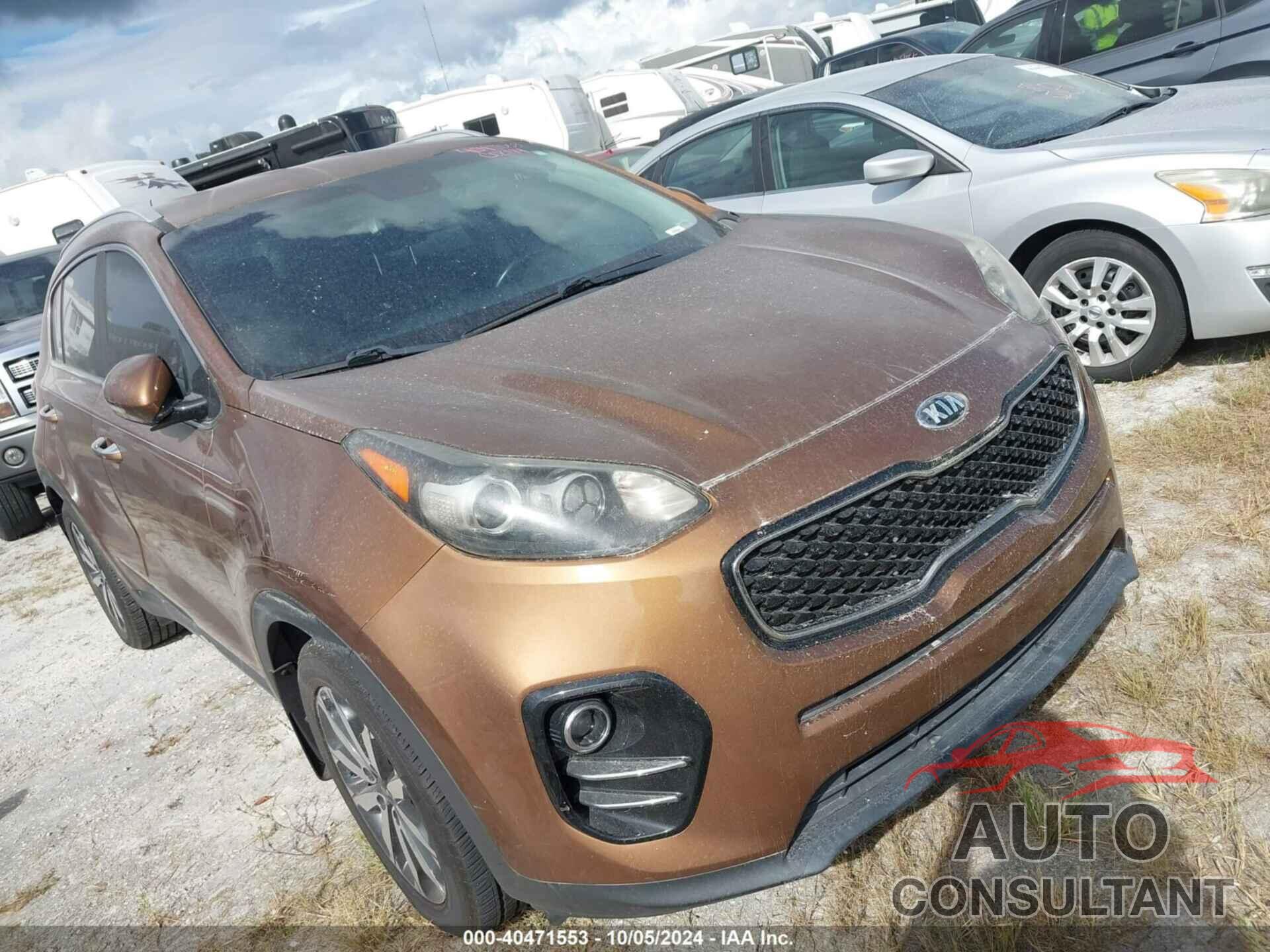 KIA SPORTAGE 2019 - KNDPN3AC3K7497078