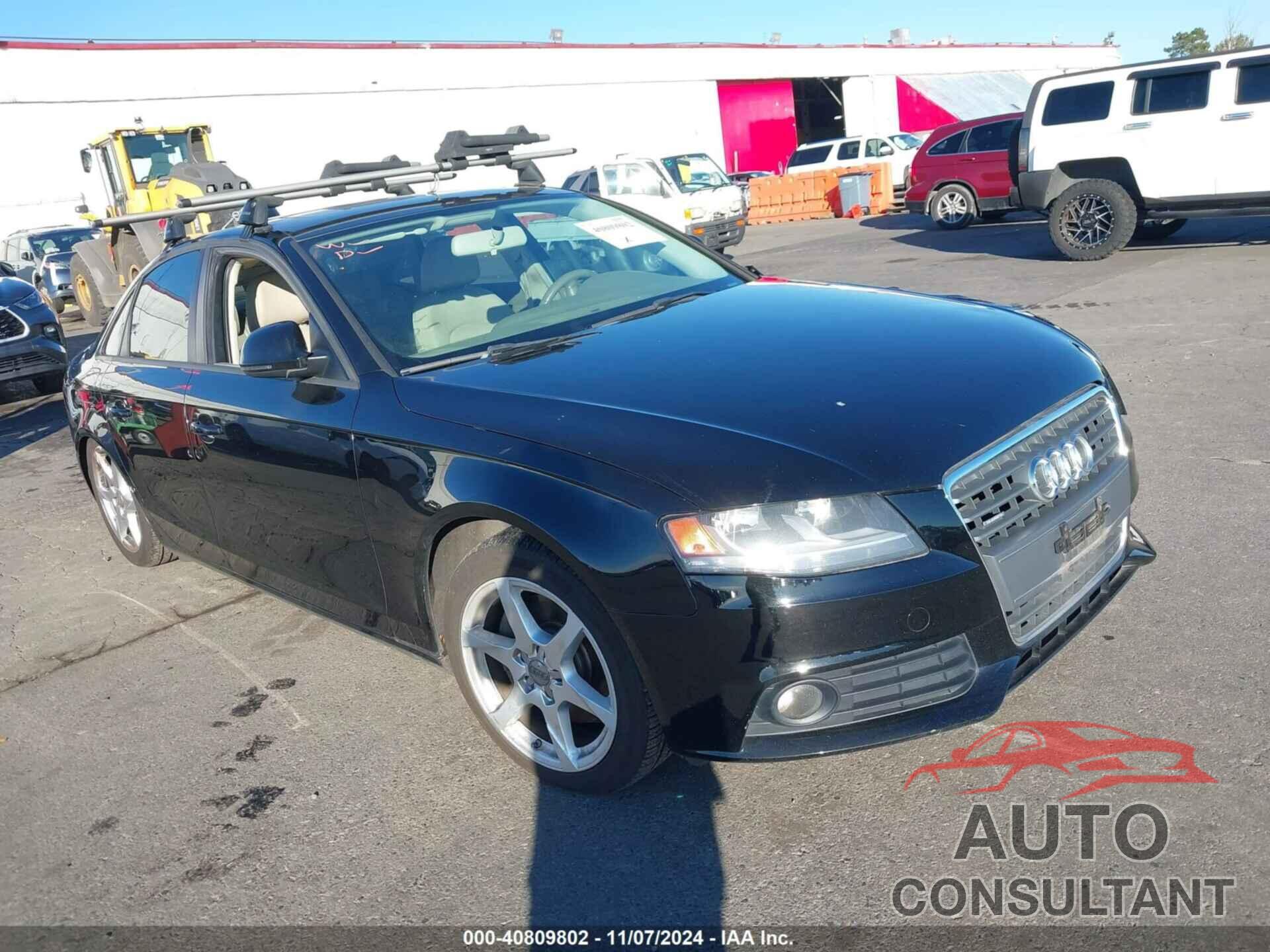 AUDI A4 2009 - WAULF78K69N010572