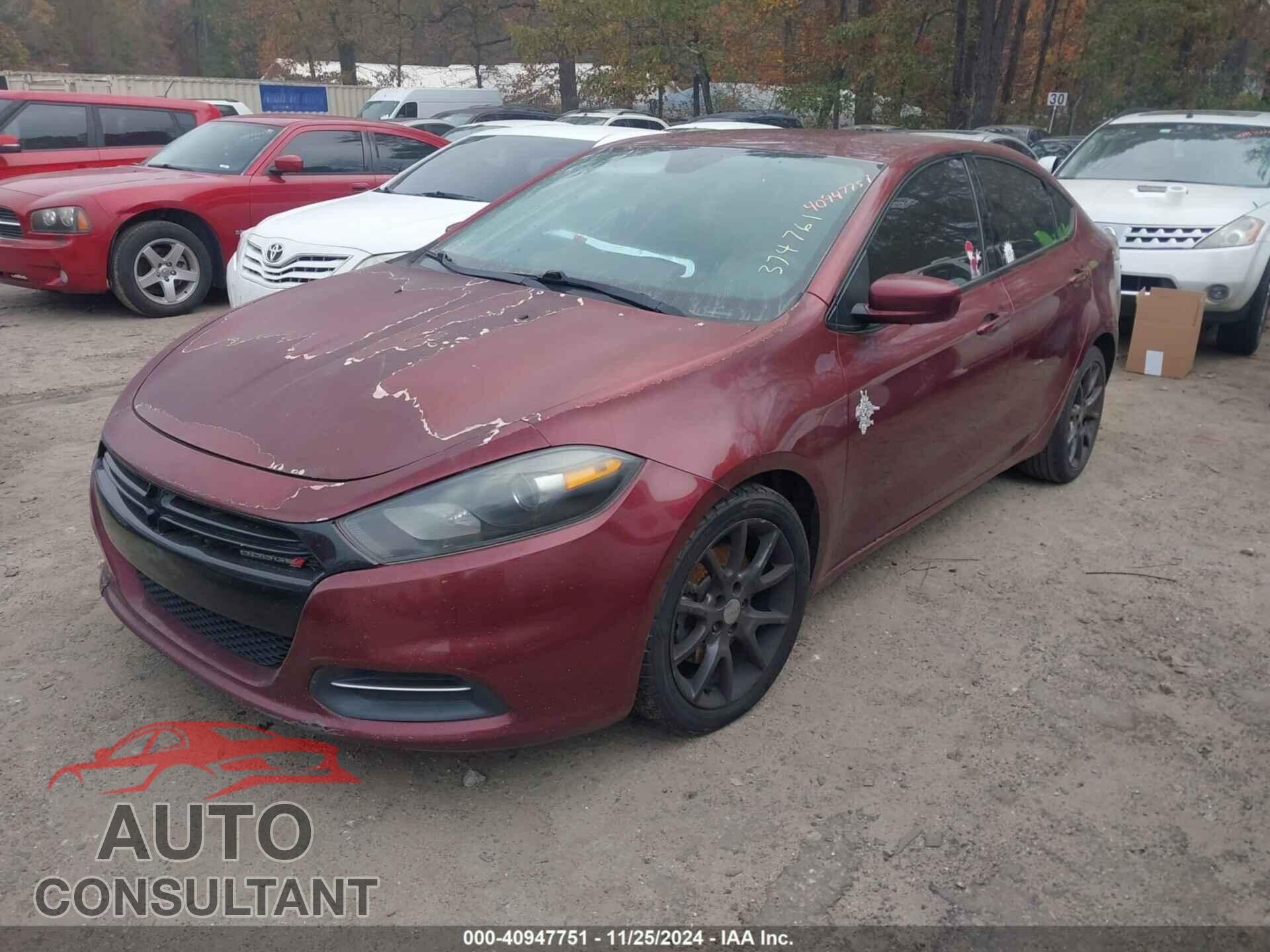 DODGE DART 2015 - 1C3CDFAA6FD374761