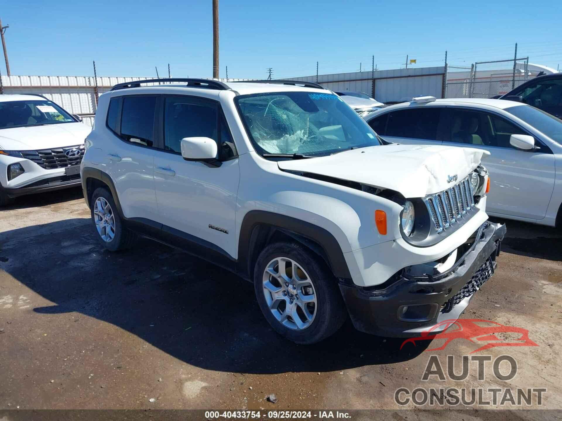 JEEP RENEGADE 2018 - ZACCJABB5JPH74383