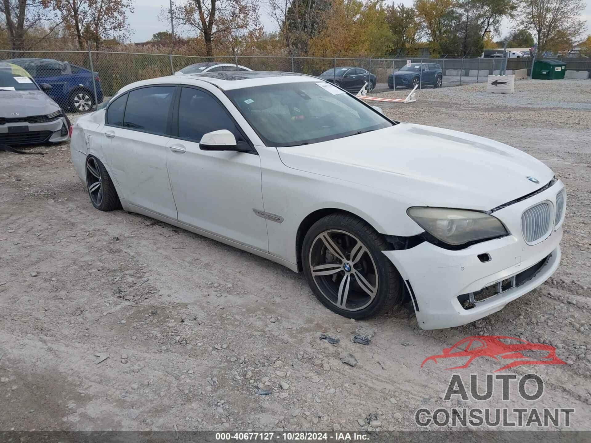 BMW 750LI 2010 - WBAKC8C55AC430223