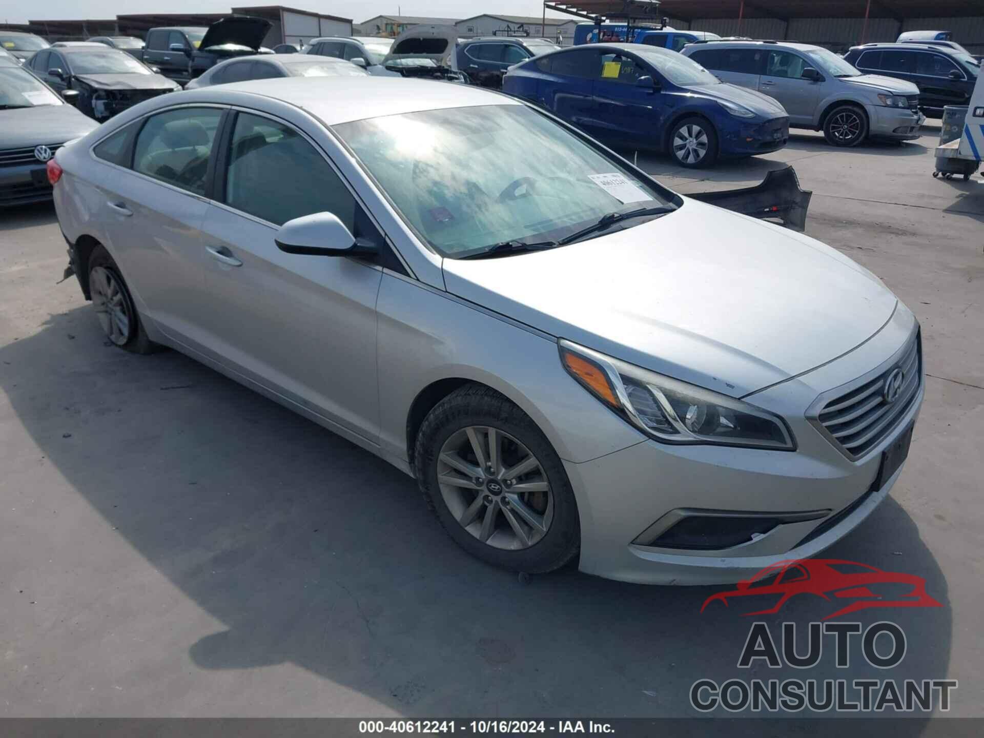 HYUNDAI SONATA 2016 - 5NPE24AFXGH402471