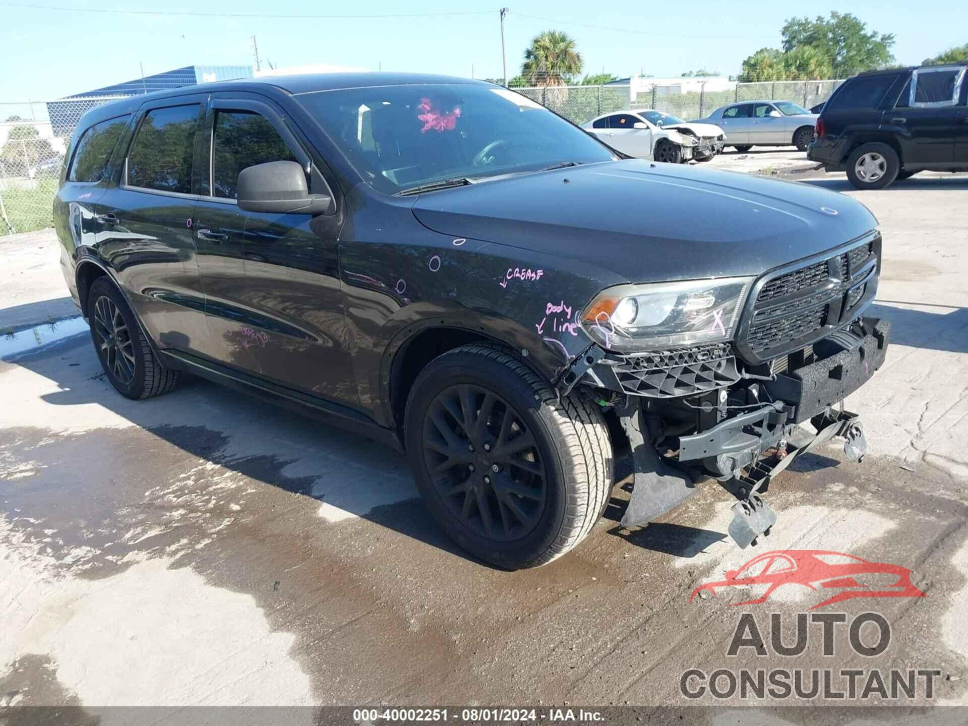 DODGE DURANGO 2016 - 1C4RDHAG0GC387163