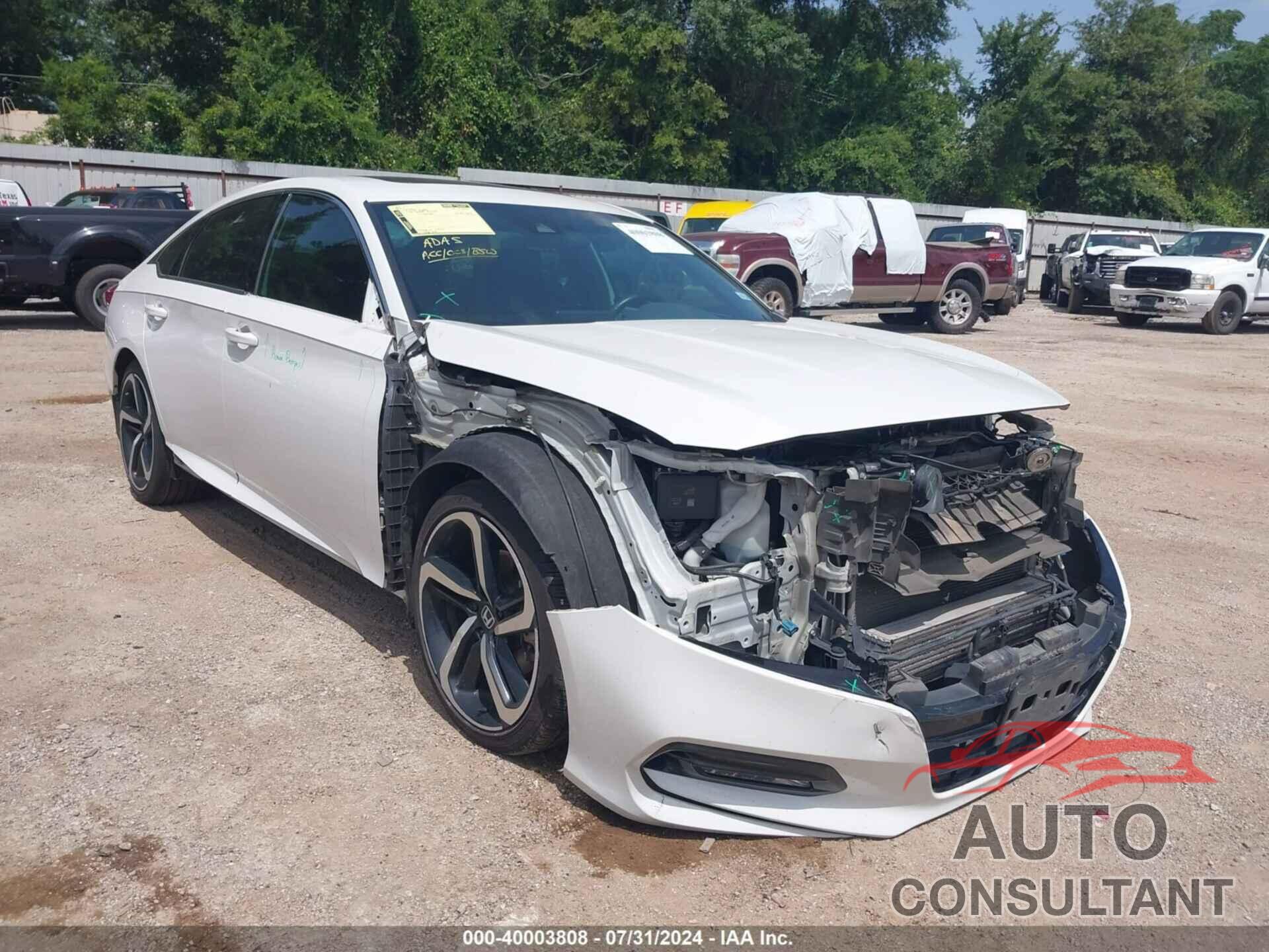 HONDA ACCORD 2018 - 1HGCV2F32JA049676