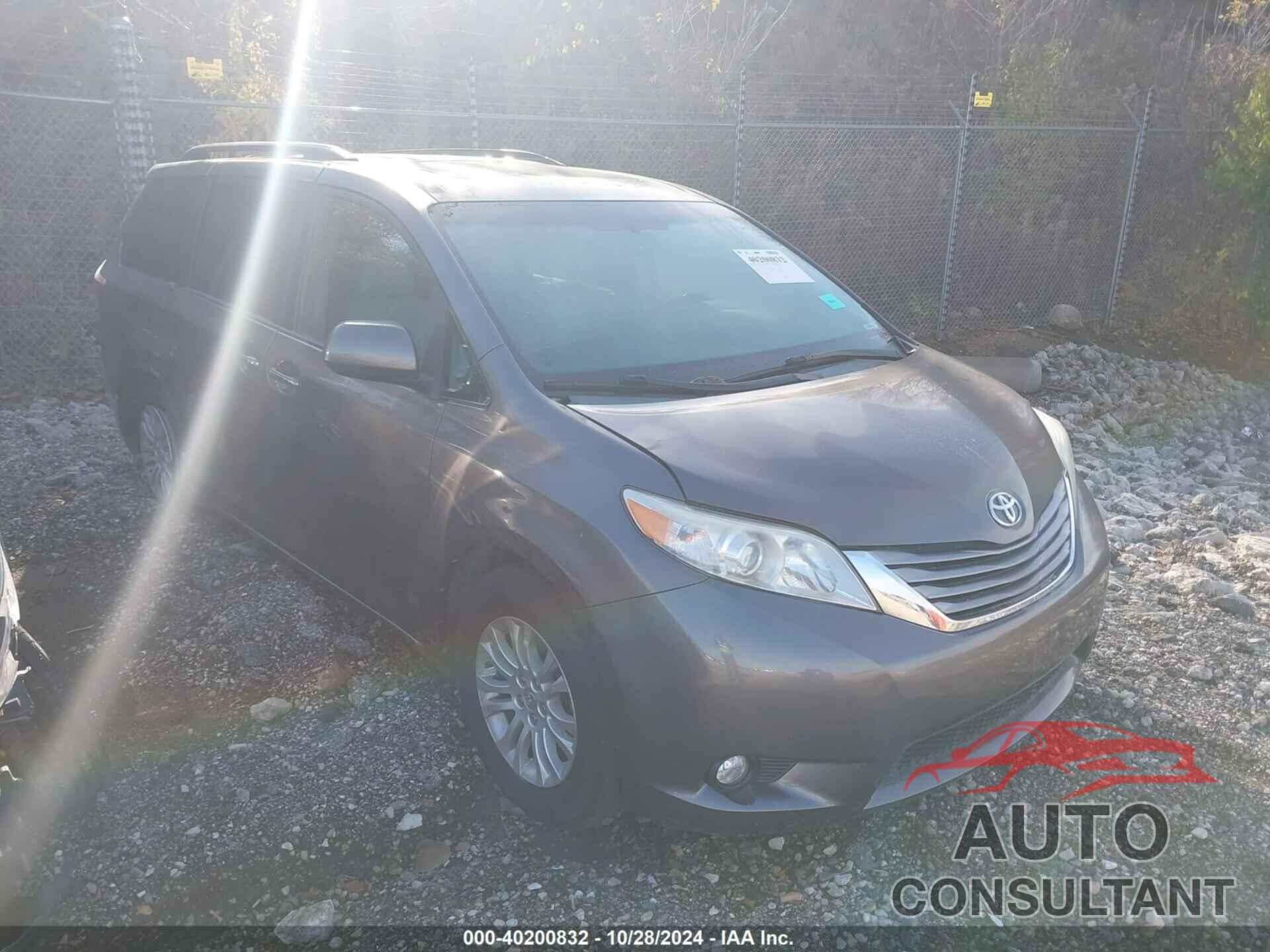 TOYOTA SIENNA 2016 - 5TDYK3DC7GS715318