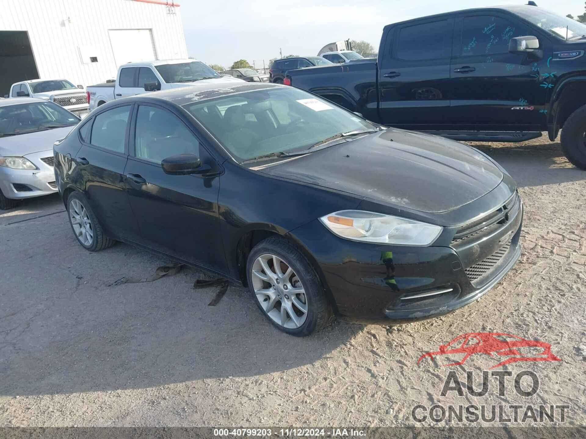 DODGE DART 2013 - 1C3CDFBH2DD251984