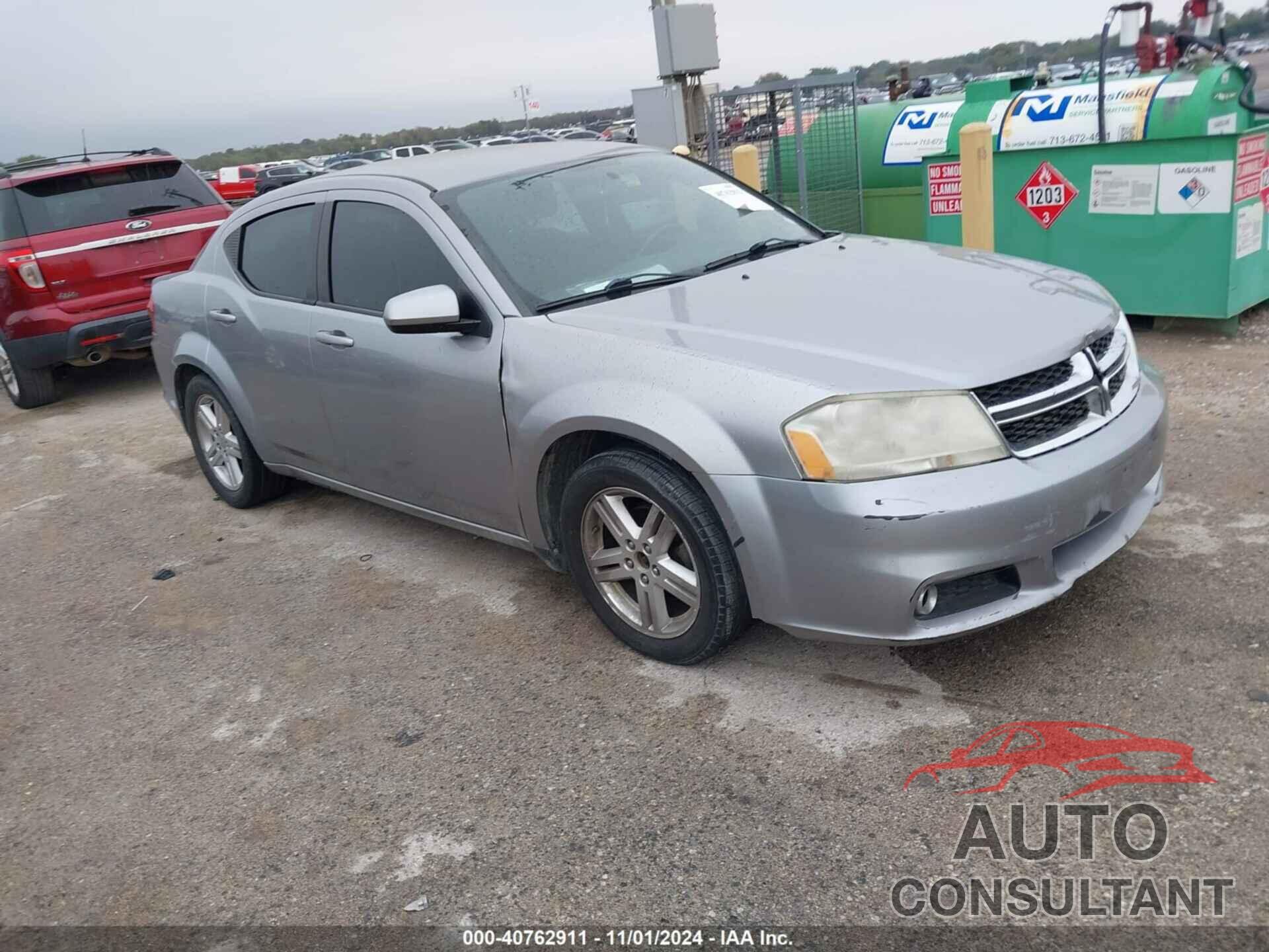 DODGE AVENGER 2013 - 1C3CDZCB5DN610704