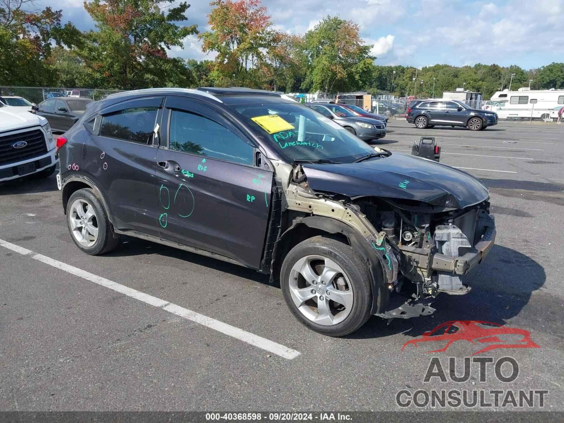 HONDA HR-V 2016 - 3CZRU6H78GM712340