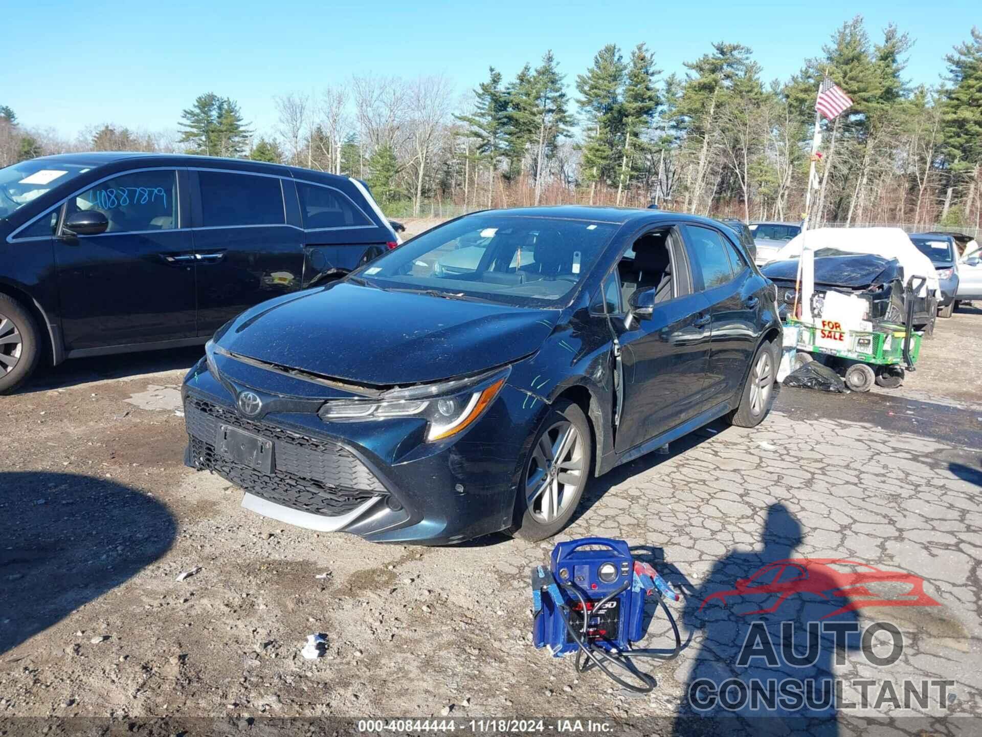 TOYOTA COROLLA 2019 - JTNK4RBE3K3050446