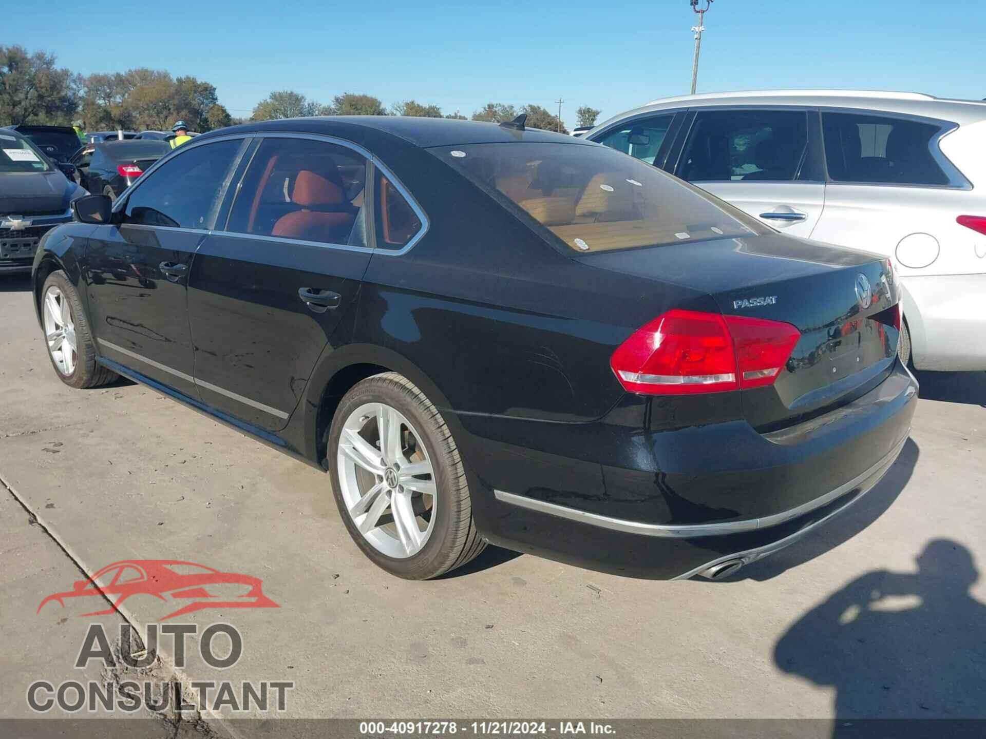 VOLKSWAGEN PASSAT 2014 - 1VWCS7A39EC080409